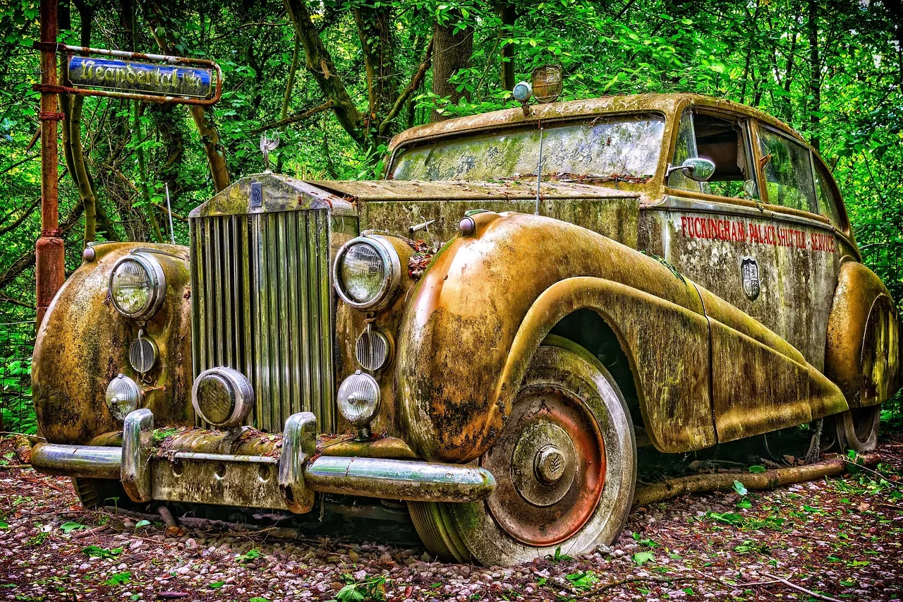Rolls Royce limuzin lüks araç - aristokratik görüntü