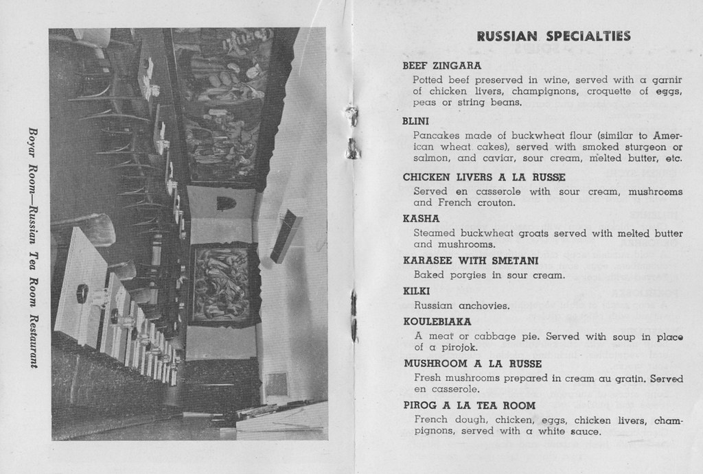Rus Çay Odası Restoran Menüsü: Tarihi Boyar Salonu ve Rus Mutfağı Lezzetleri