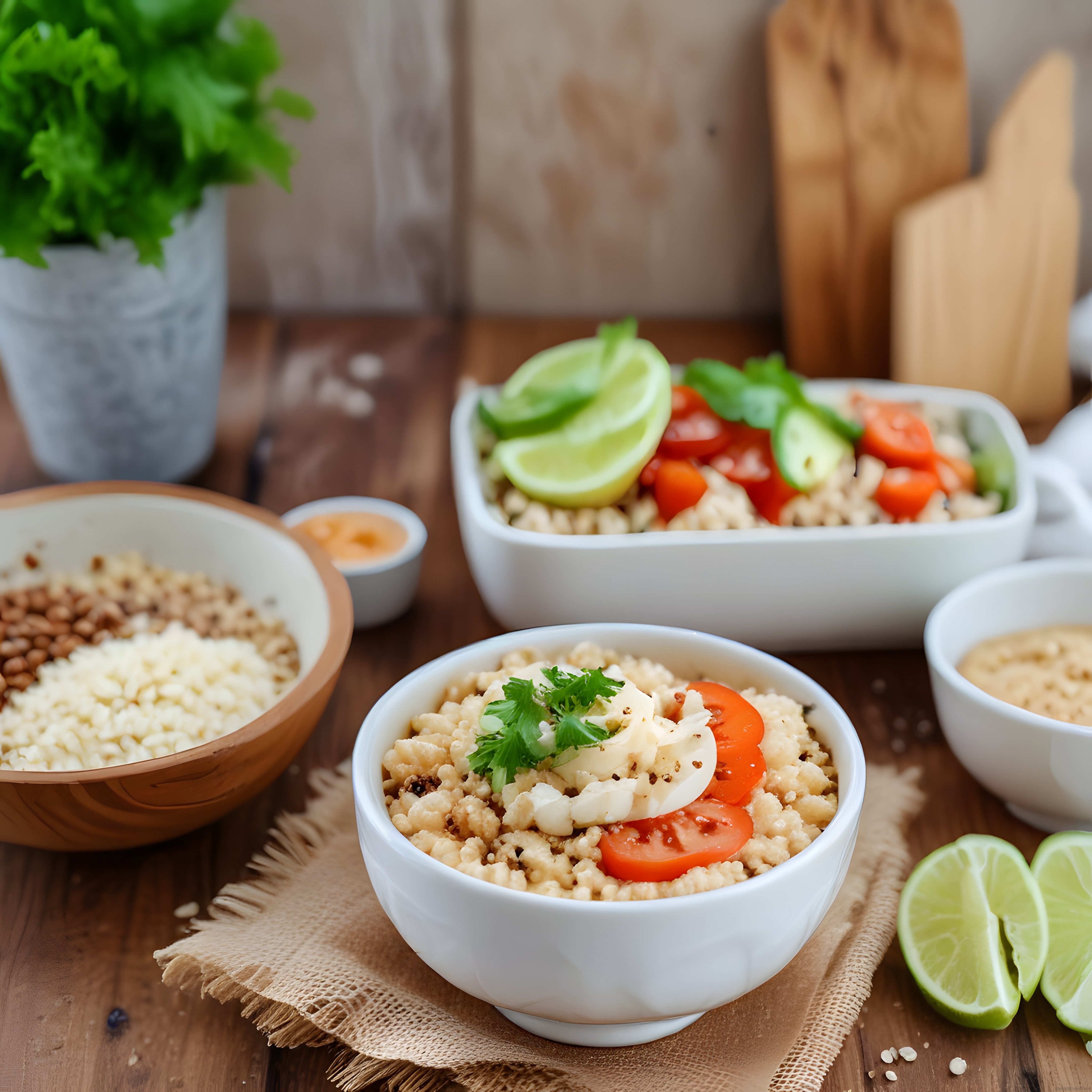 Sağlıklı Kinoa Kaseleri: Taze Sebzeler ve Limon Soslu Nefis Öğün