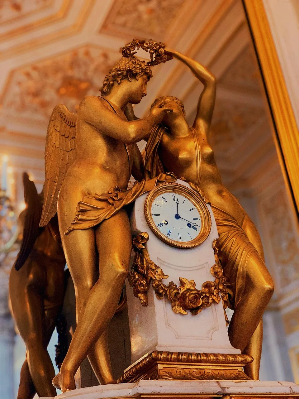 Saint Petersburg Hermitage müzesinde heykel fotoğrafı