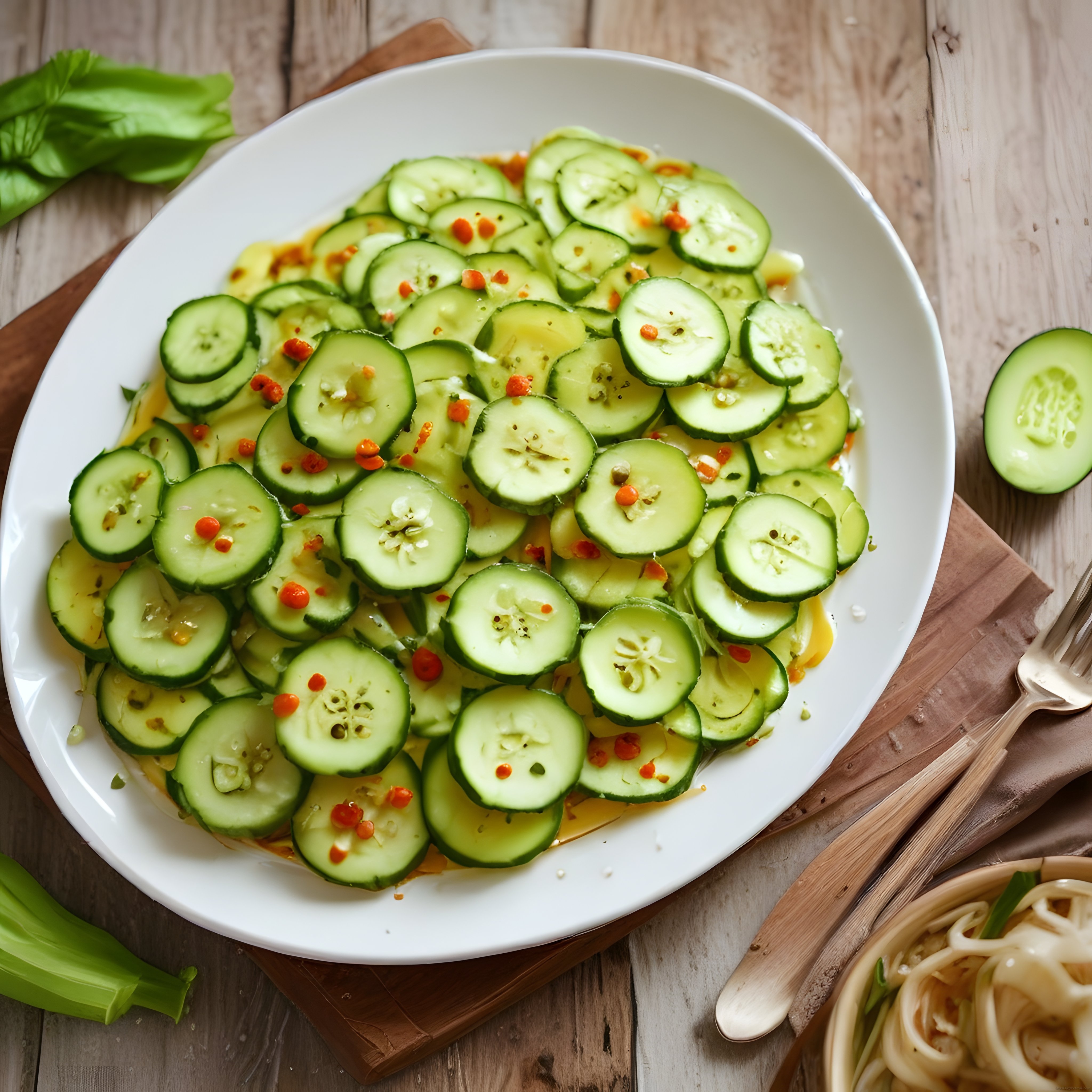 Salatalık Salatası Tarifi: Baharatlı Ferahlatıcı ve Pratik Nefis Yaz Mezesi
