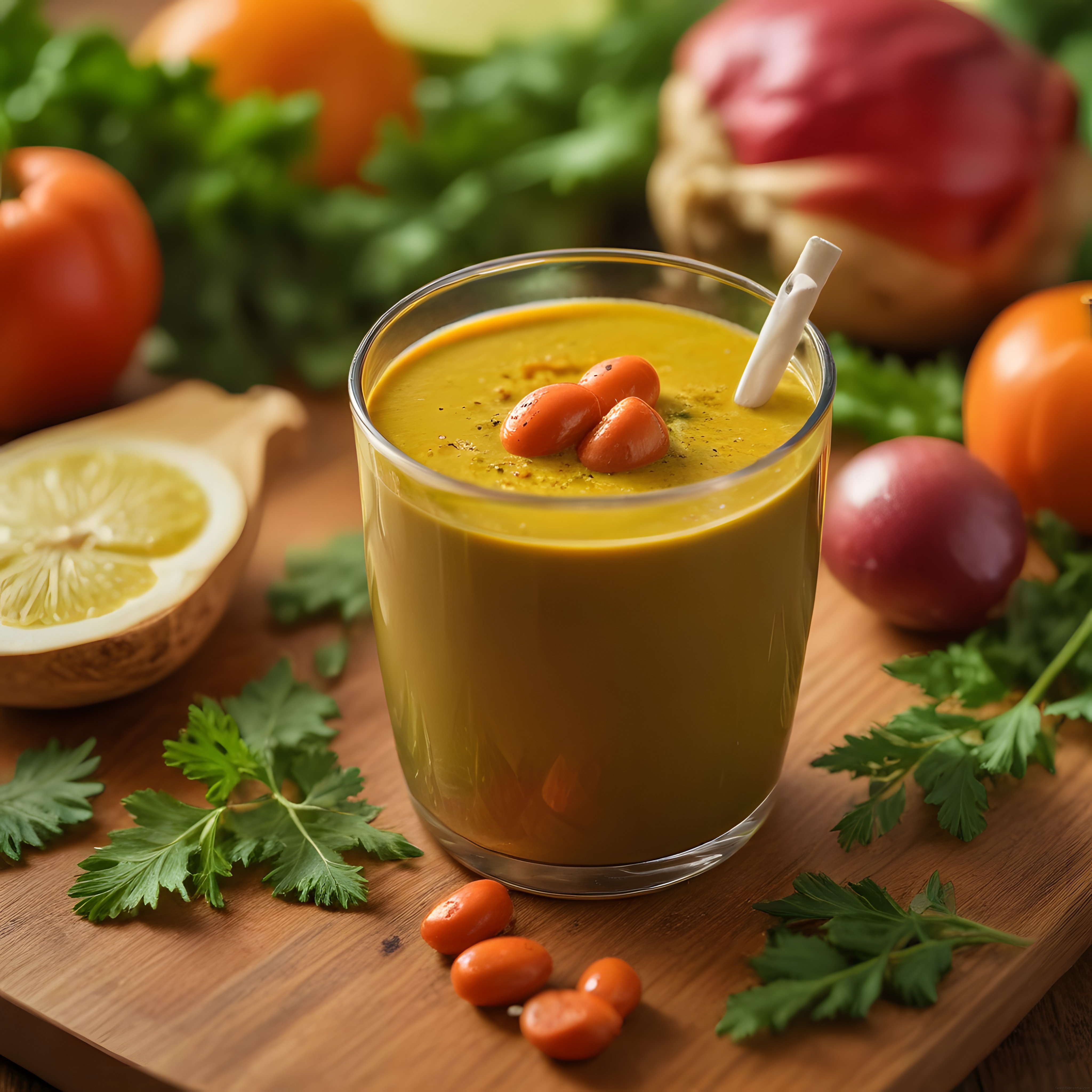 Sebzeli Detoks Smoothie: Doğal Malzemelerle Hazırlanan Sağlıklı İçecek Tarifi