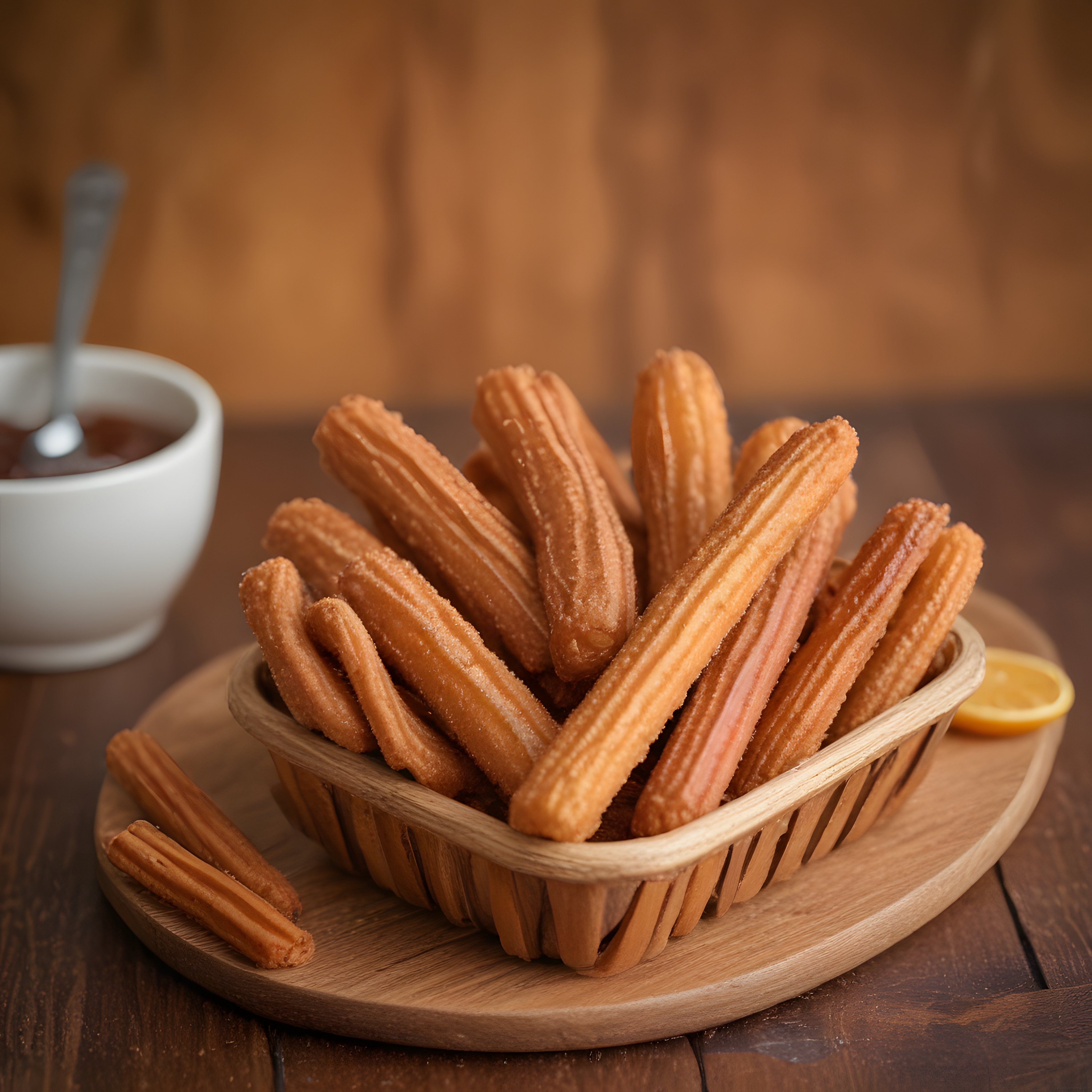 Şekerli Churros ve Sıcak Çikolata Sosu: Sıcacık Ev Yapımı Tatlı Keyfi