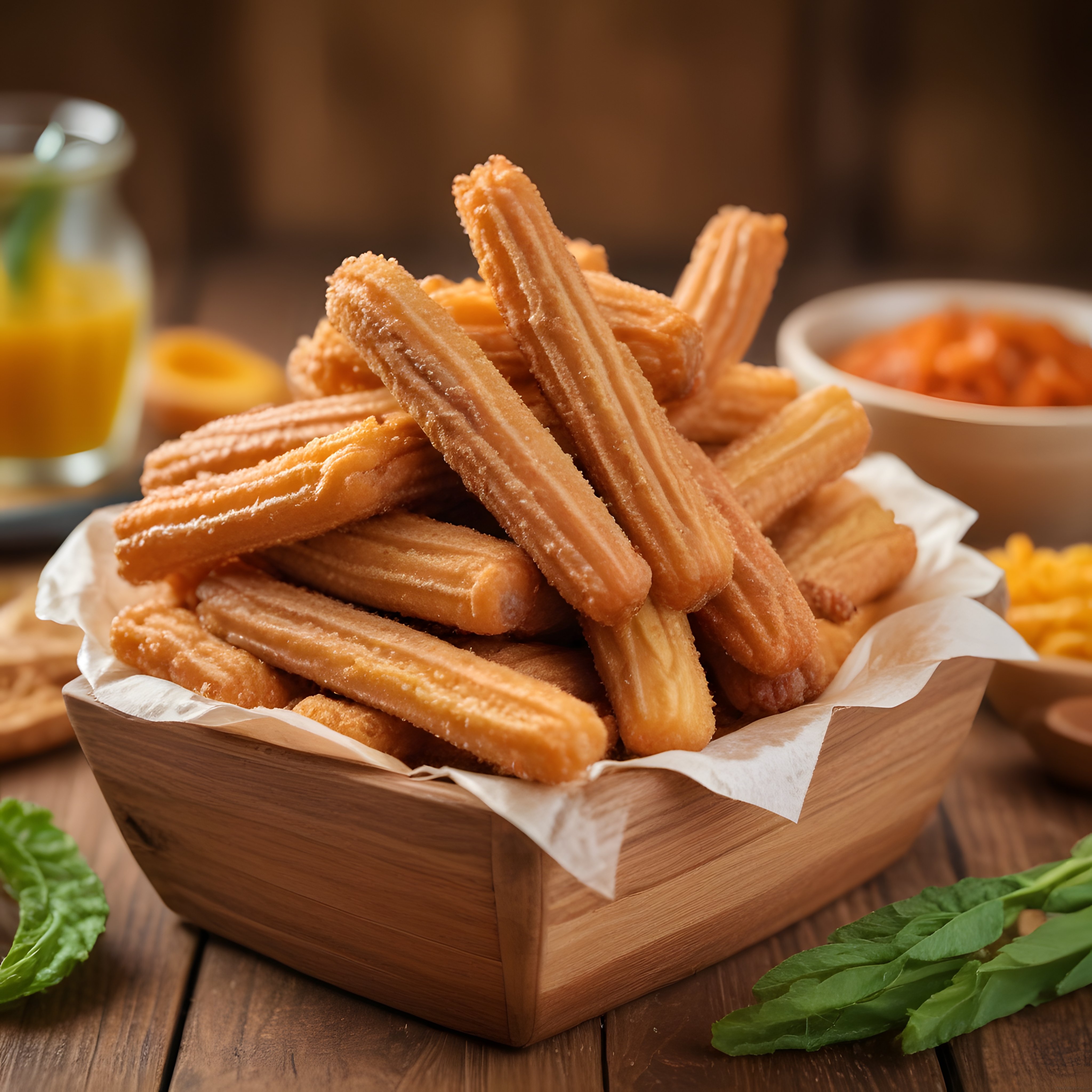 Şekerli ve Çıtır Churros Tatlısı: Sıcak, Gevrek ve Lezzetli Atıştırmalık