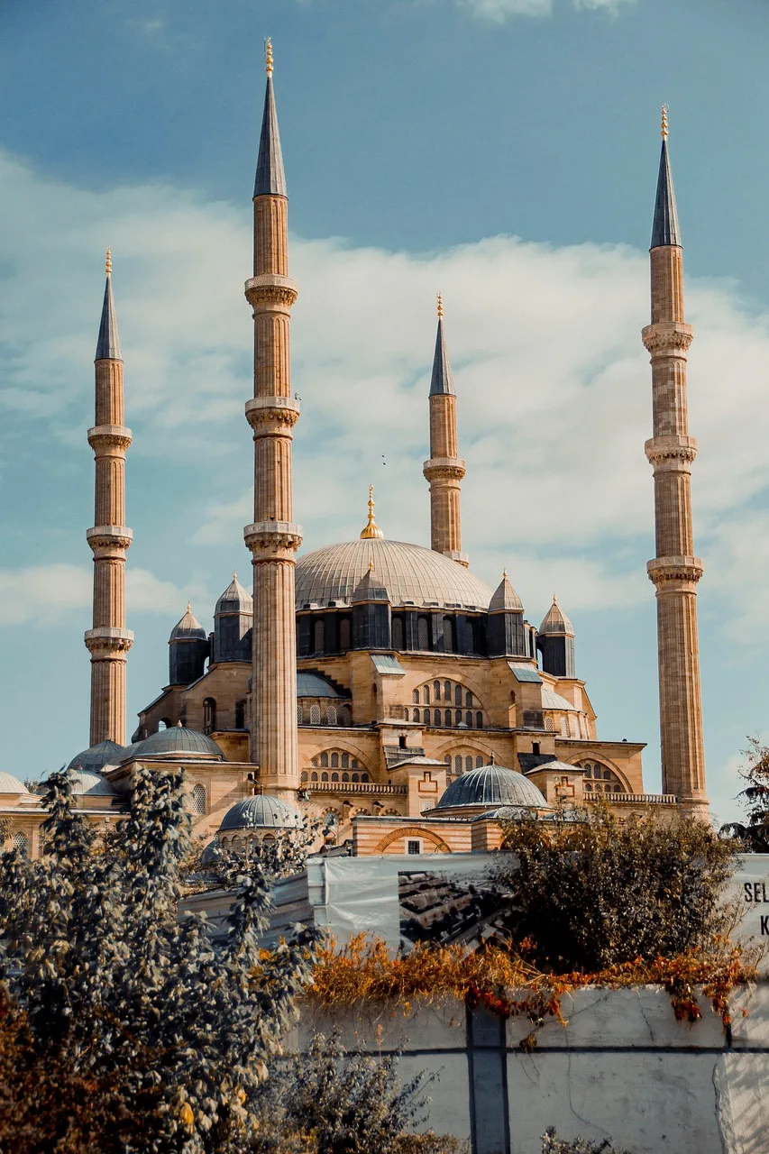 Selimiye Camii tarihi mimari fotoğrafı - Edirne