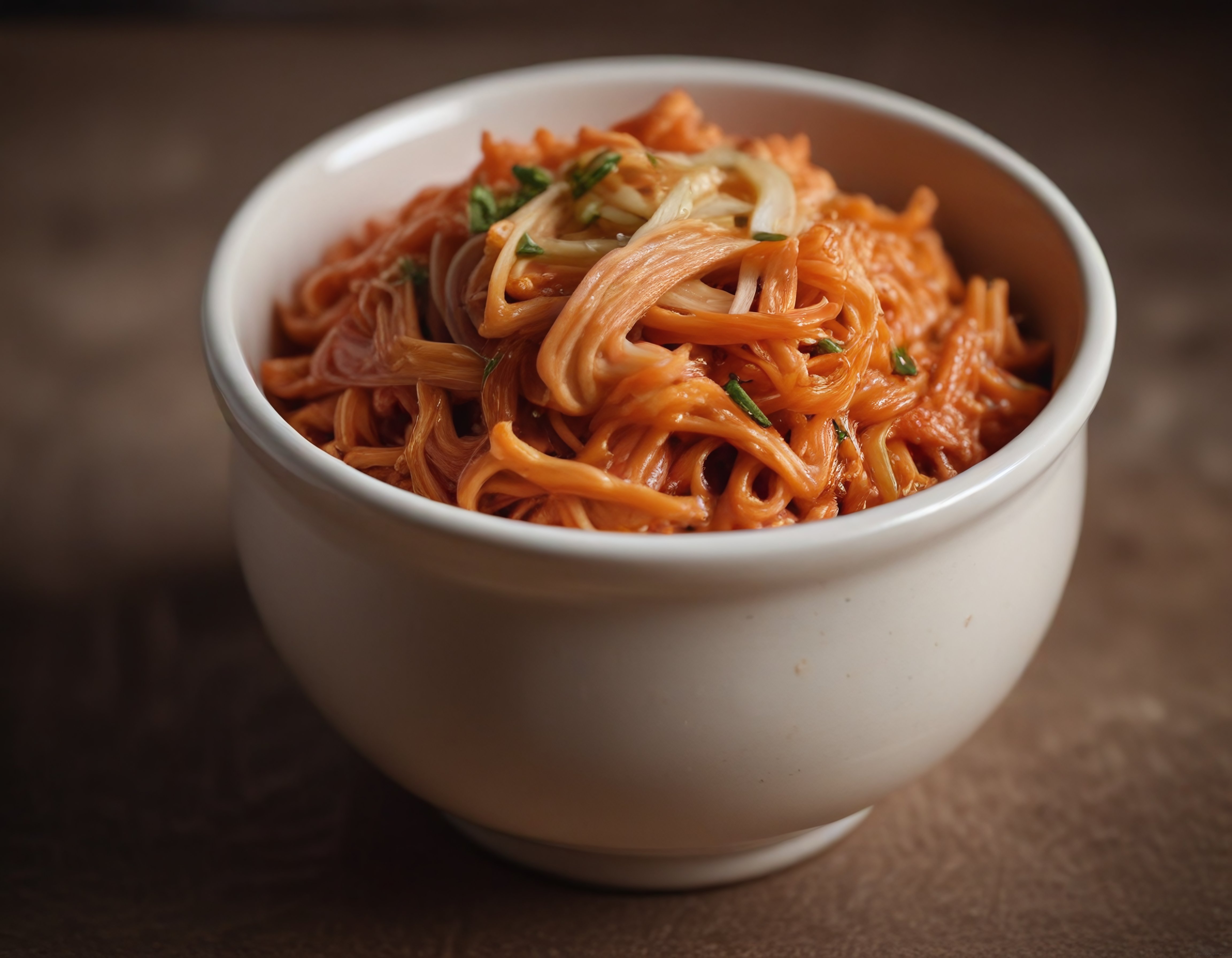 Seramik Kapta Çin Erişteli Tavuklu Noodle Tarifi ve Sunum Önerisi