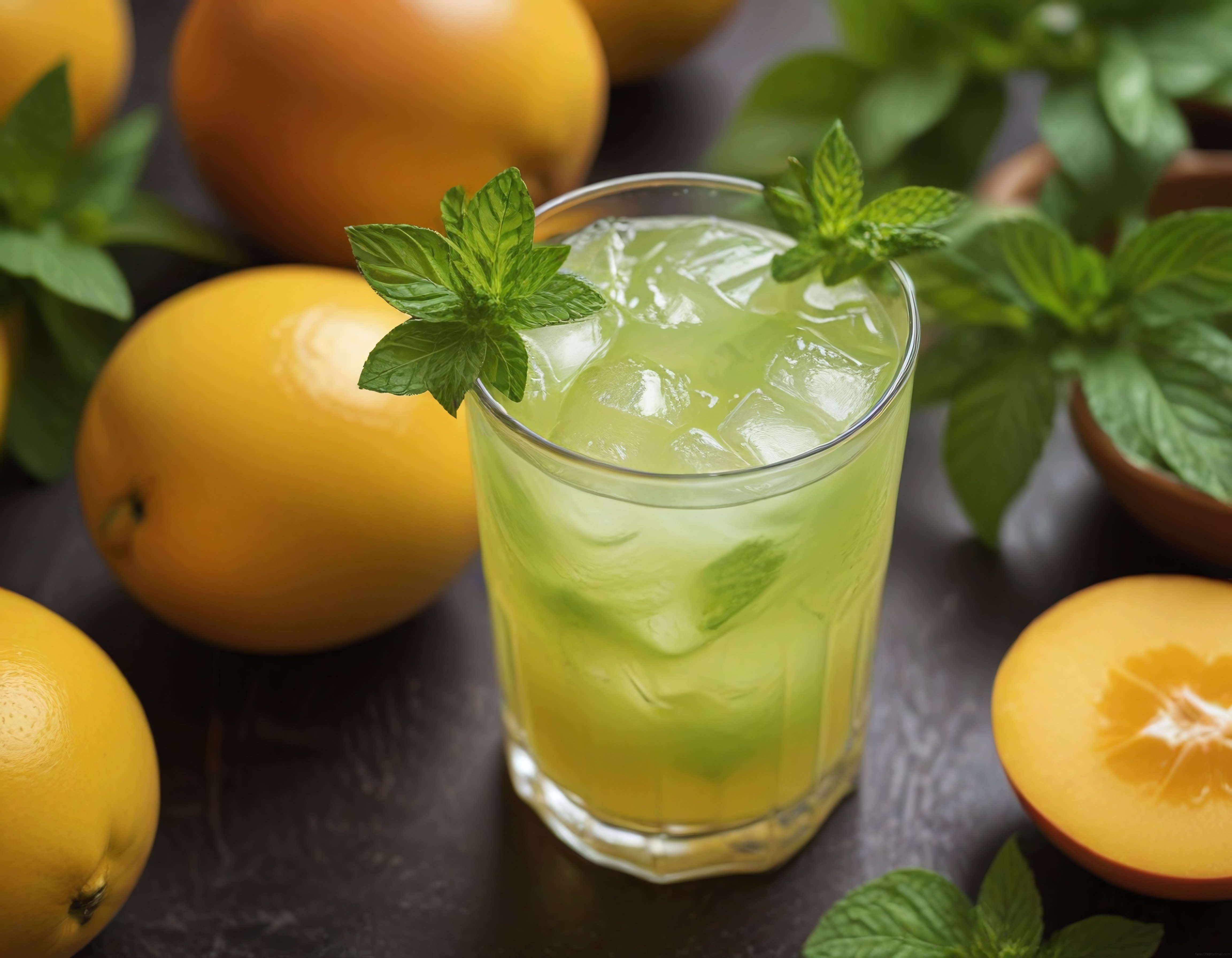 Serinleten Kayısı Nane Limonata Karışımı ile Ferahlatıcı Yaz İçeceği