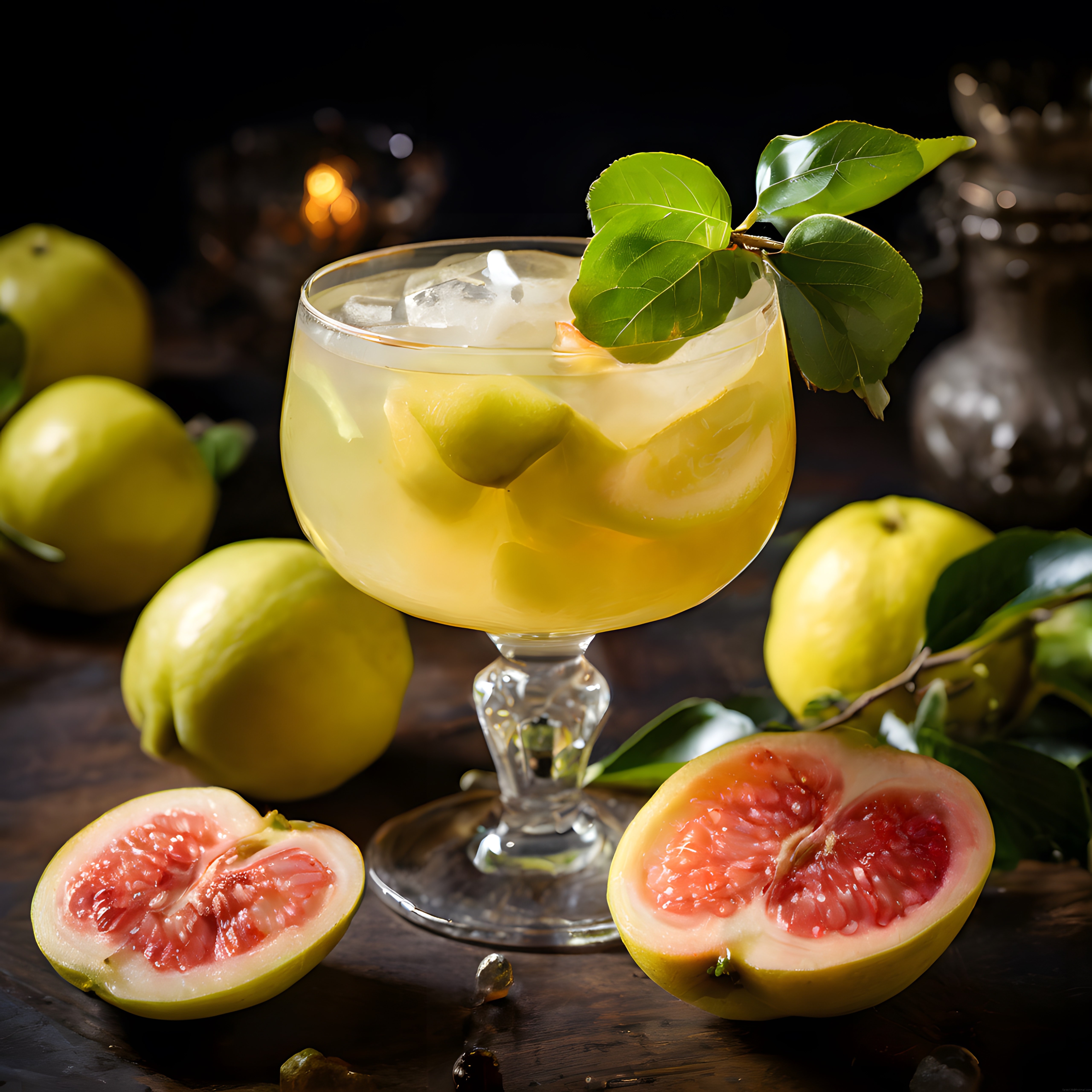 Serinletici Guava Kokteyli ve Taze Meyvelerle Hazırlanan Doğal İçecek Tarifi