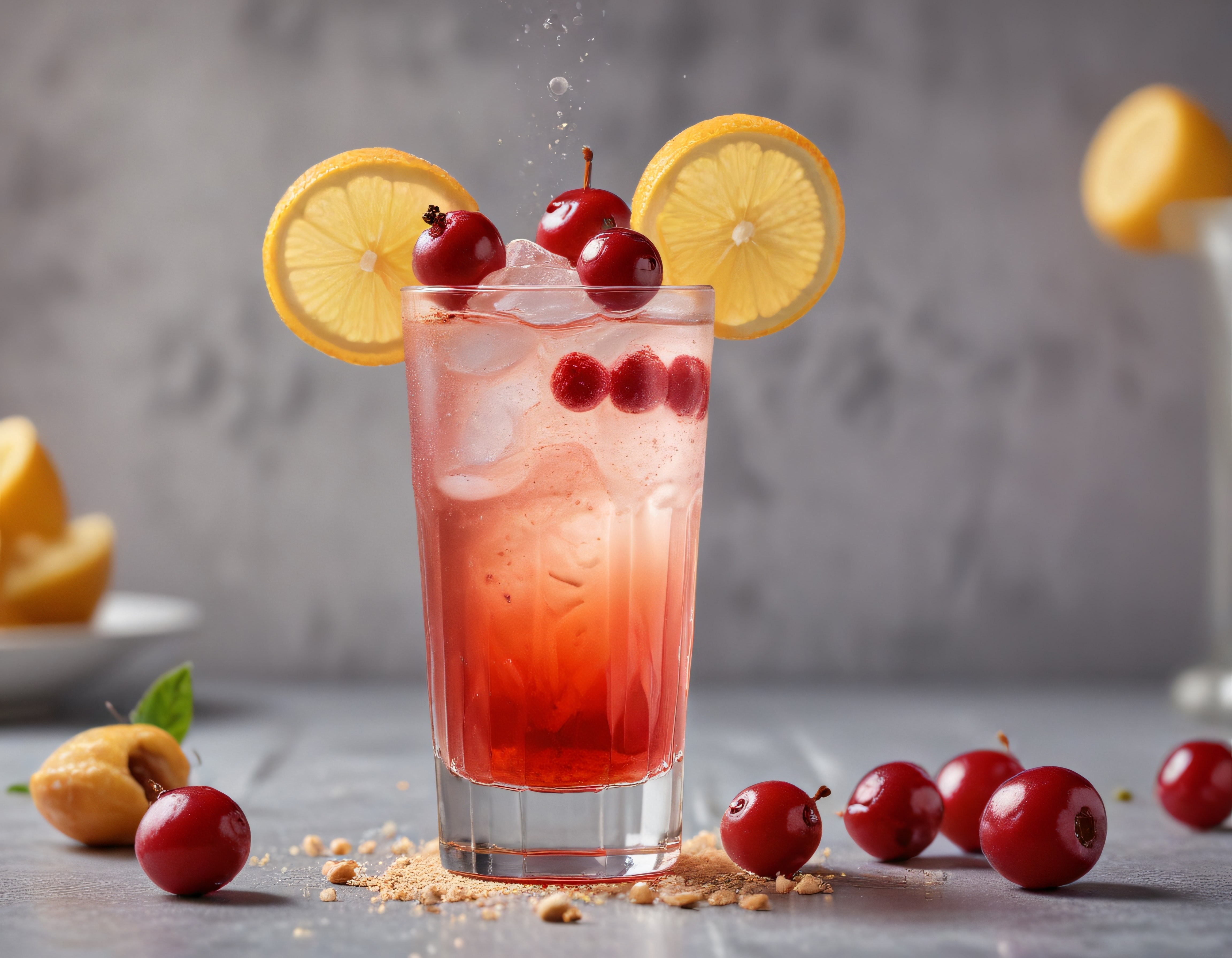 Serinletici Kirazlı Limonlu Buzlu Yaz İçeceği ve Kokteyl Tarifi