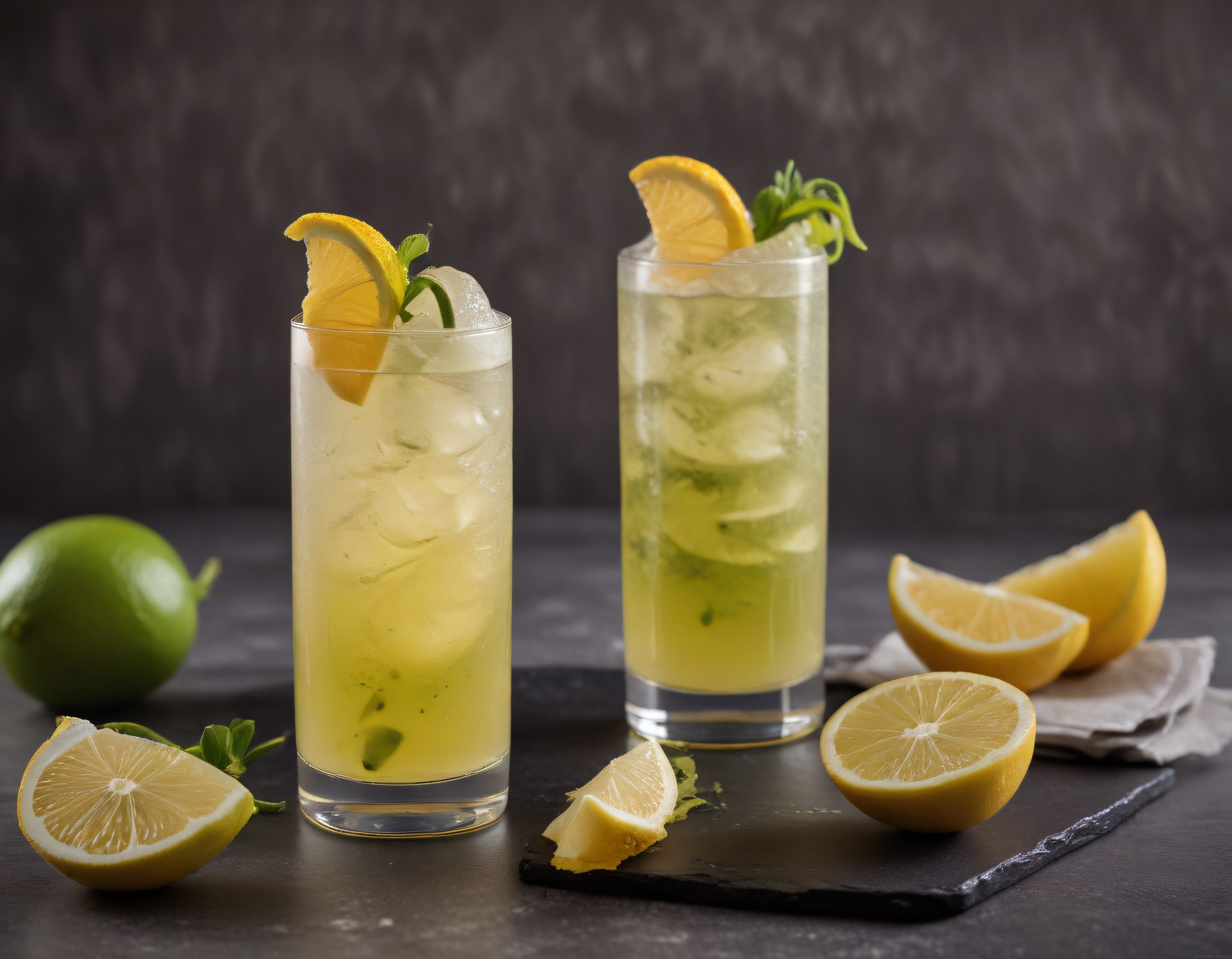 Serinletici Limonlu Kokteyl Tarifleri ve Ev Yapımı İçecek Sunumu