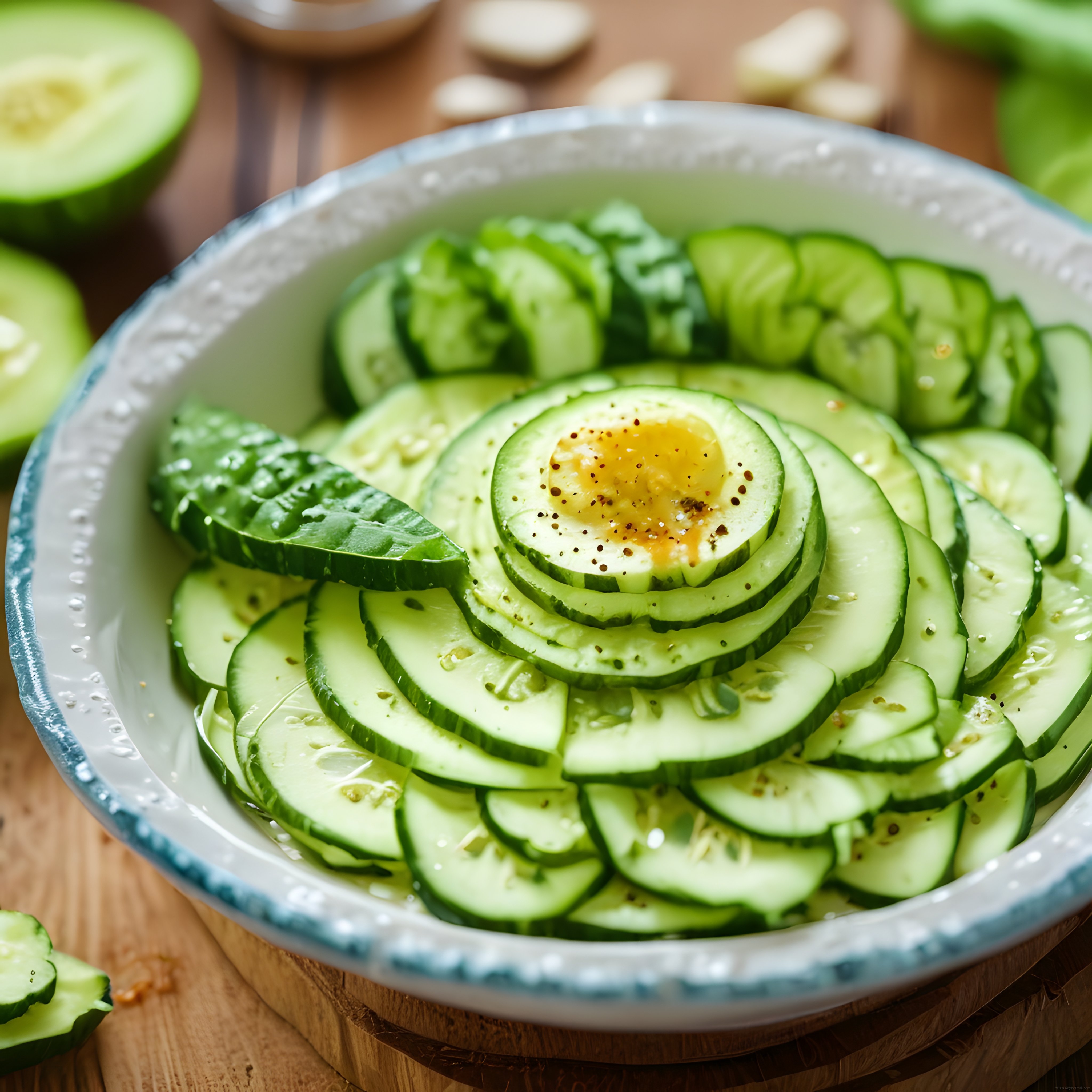 Serinletici Salatalık Dilimleriyle Pratik, Sağlıklı ve Lezzetli Meze Tarifi