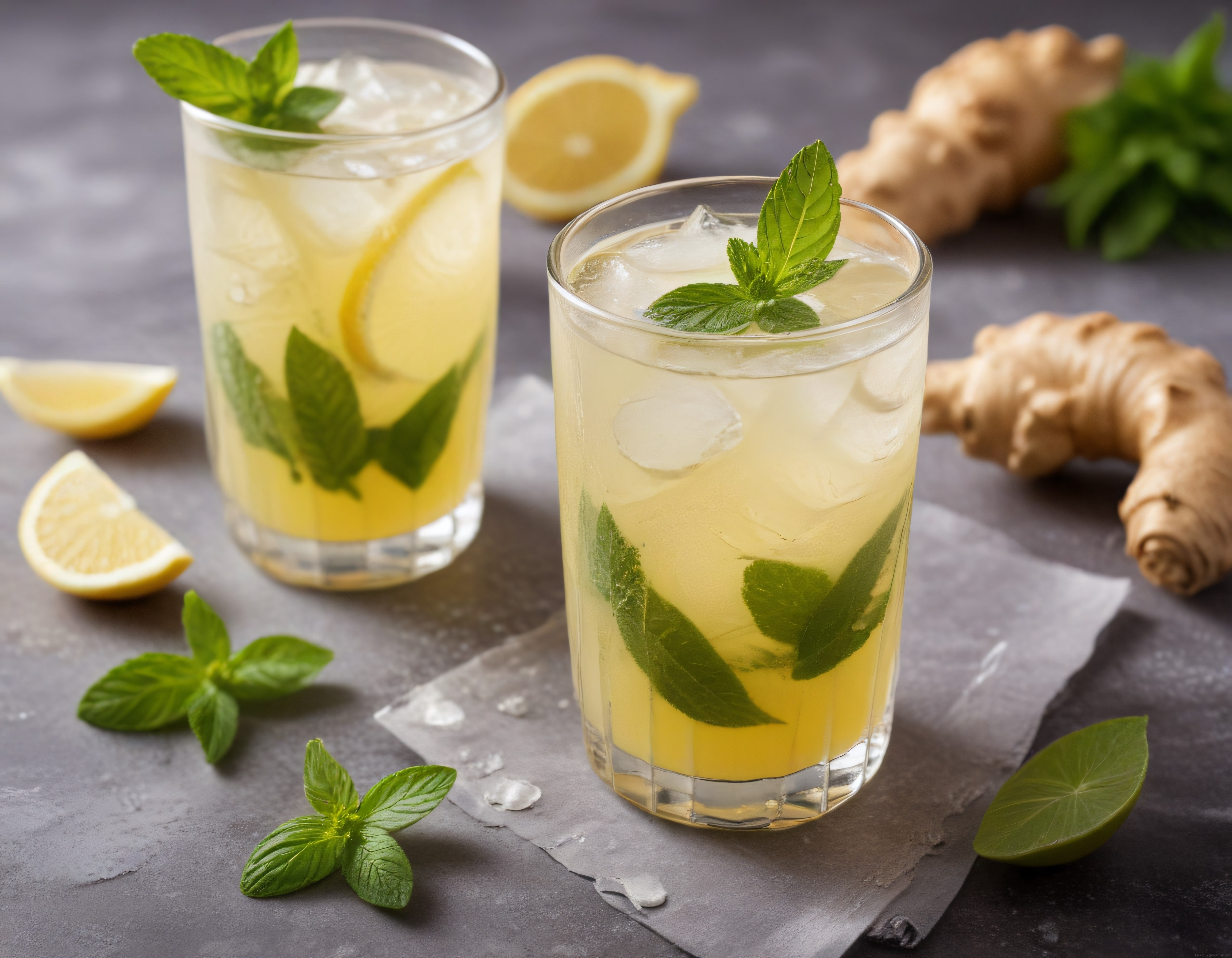 Serinletici Zencefilli Limonata: Buz Gibi Ev Yapımı Ferahlatıcı İçecek Tarifi