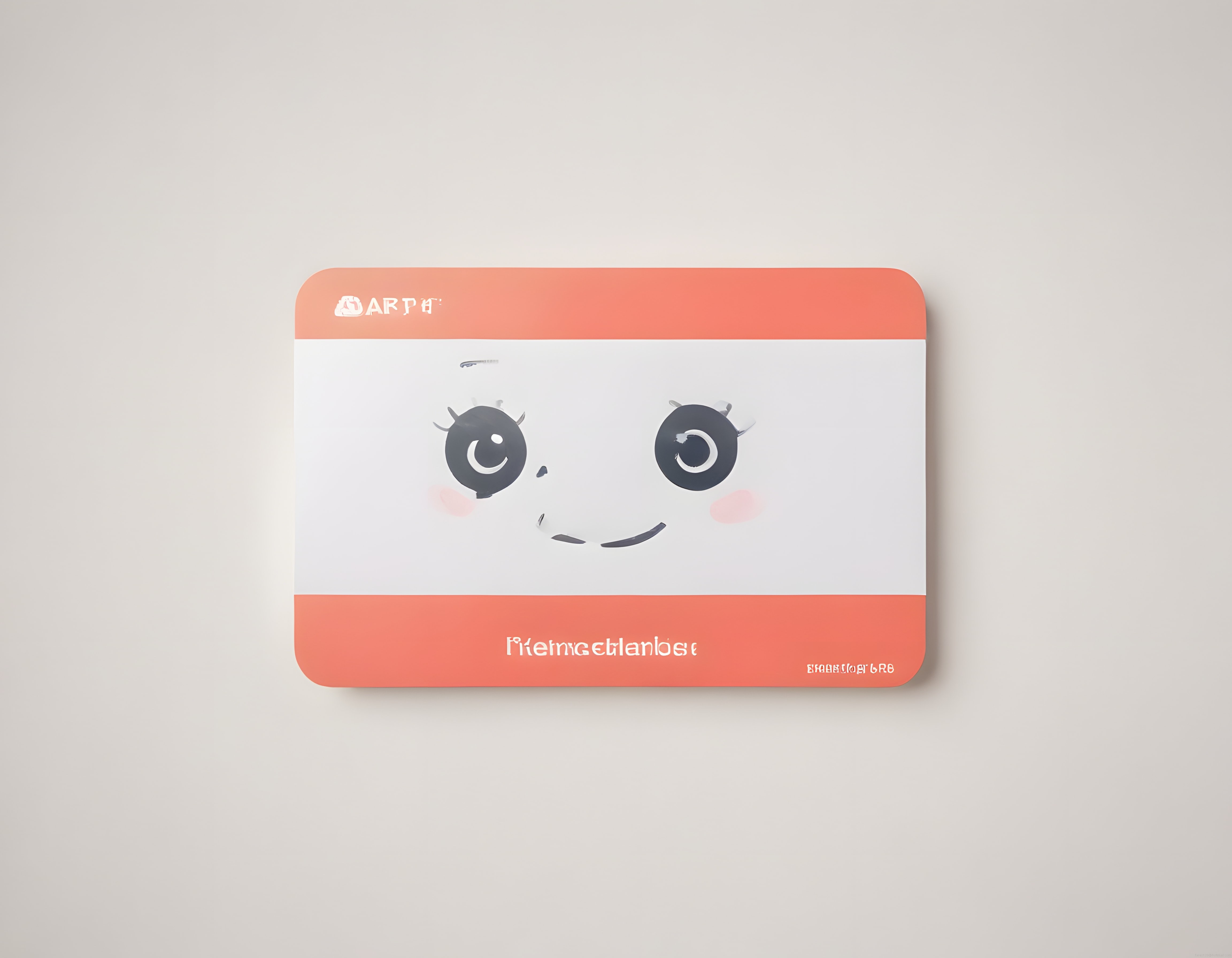 Sevimli Dijital Karakter Tasarımı ve Minimal Mascot İllüstrasyon Kartı