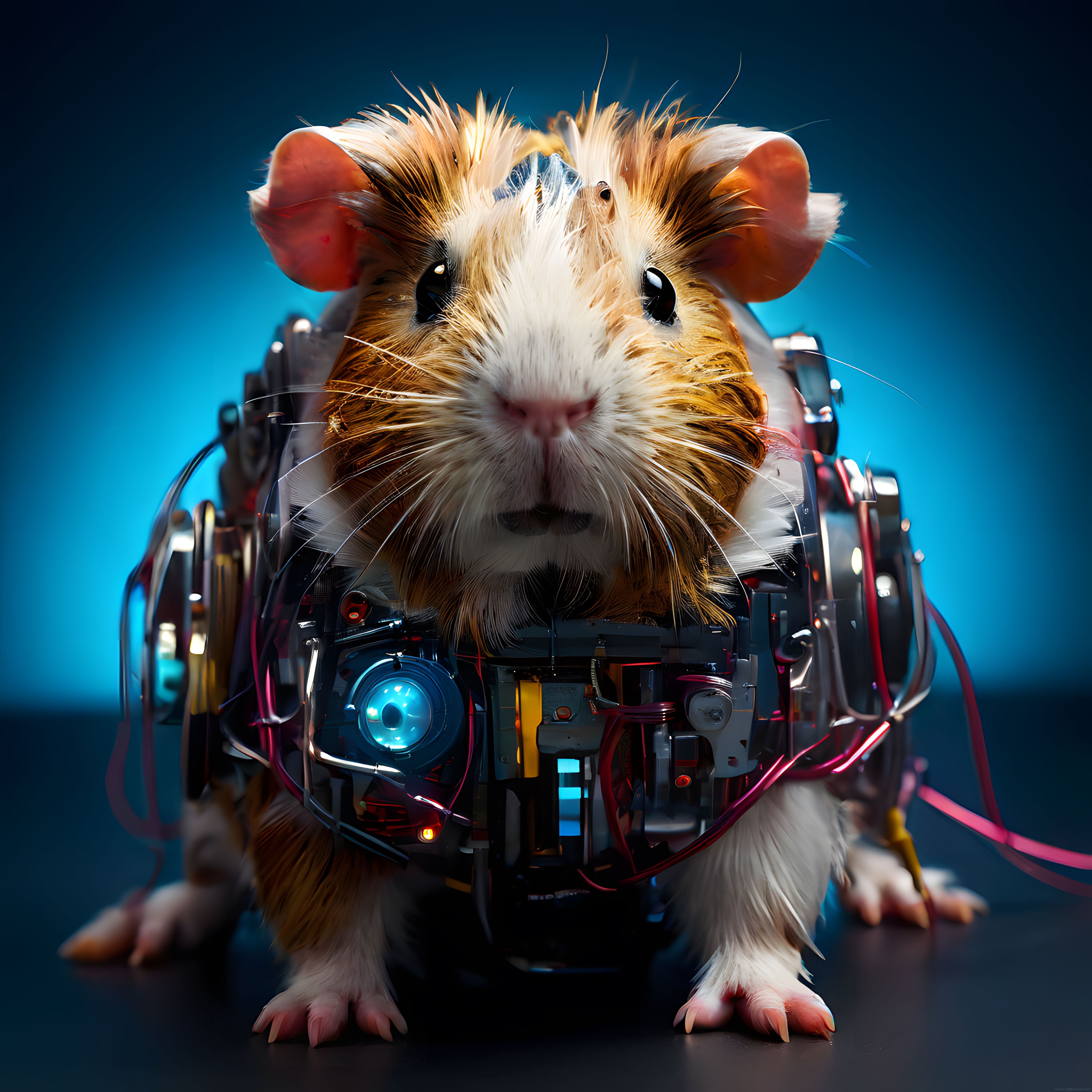 Sevimli Kemirgenin Teknolojik Dönüşümü: Cyborg Hamster Konsepti