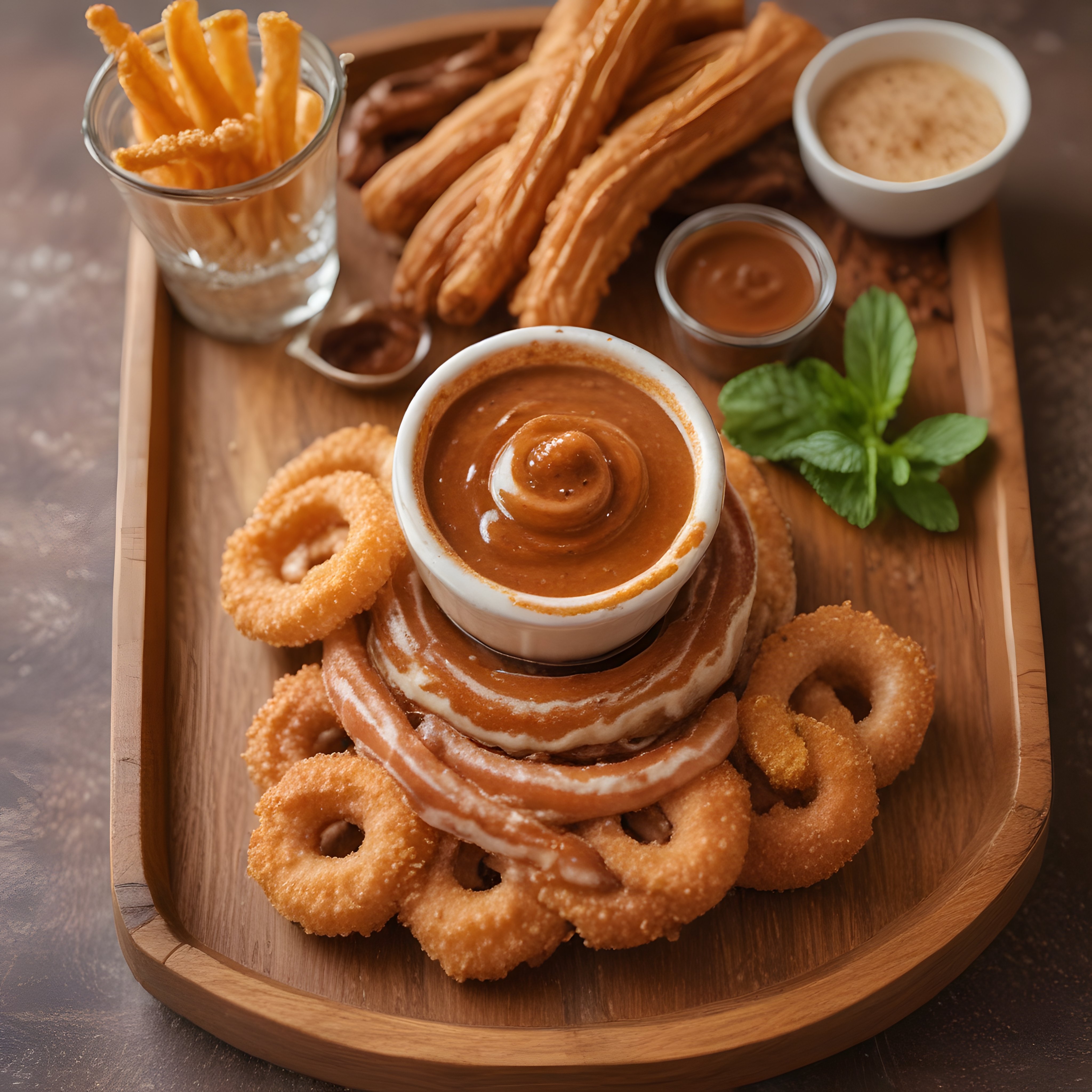 Sıcak Churros, Çıtır Halka Tatlılar ve Karamel Soslu Eşsiz Bir Tatlı Keyfi