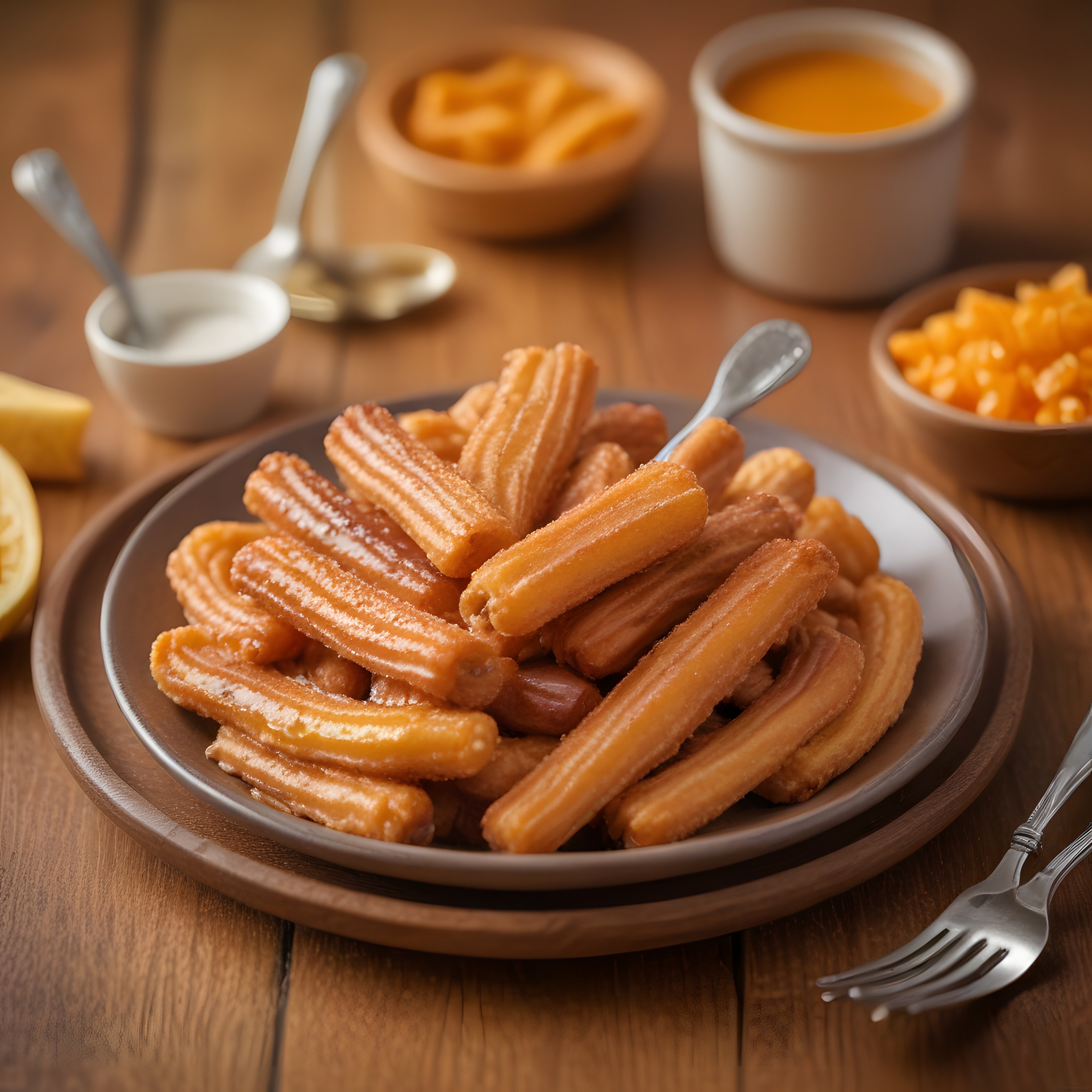 Sıcak Çıtır Churros: Karamel ve Çikolata Soslu Efsane İspanyol Tatlısı