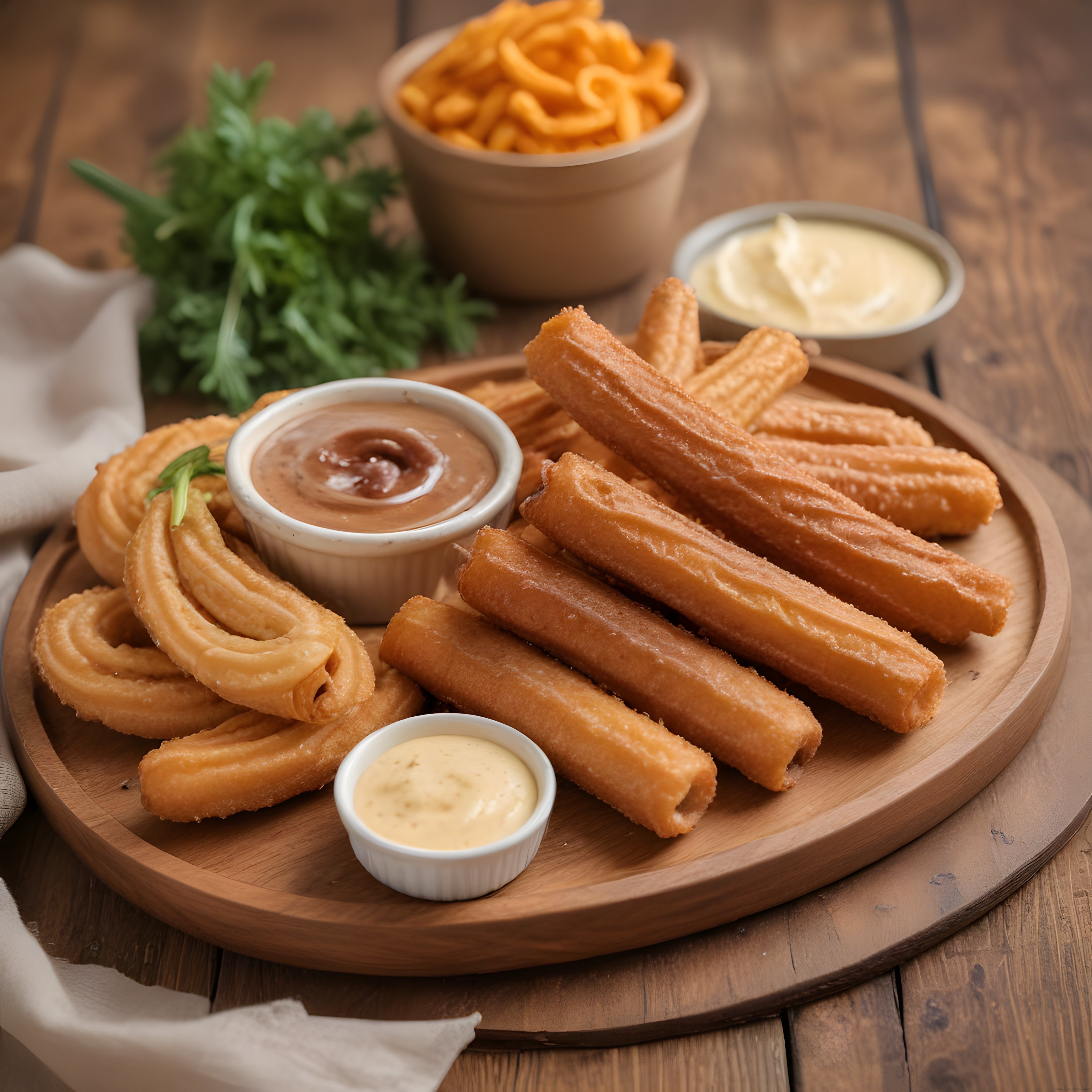 Sıcak Çıtır Churros ve Çikolata Sosu: İspanyol Tatlısının Eşsiz Sunumu