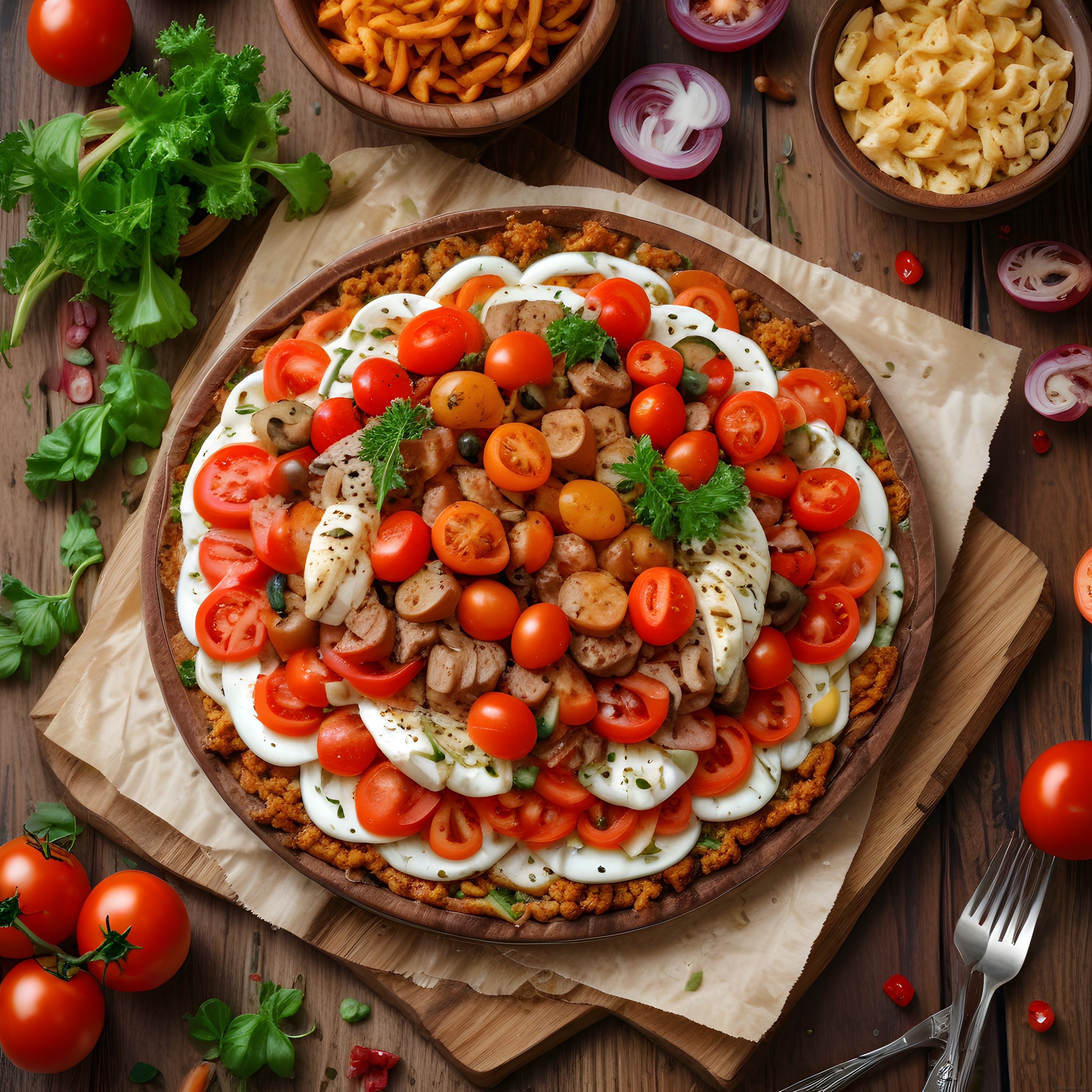 Sofranızı Şenlendirecek Yumurta ve Sucuklu Efsanevi Serpme Kahvaltı Tabağı