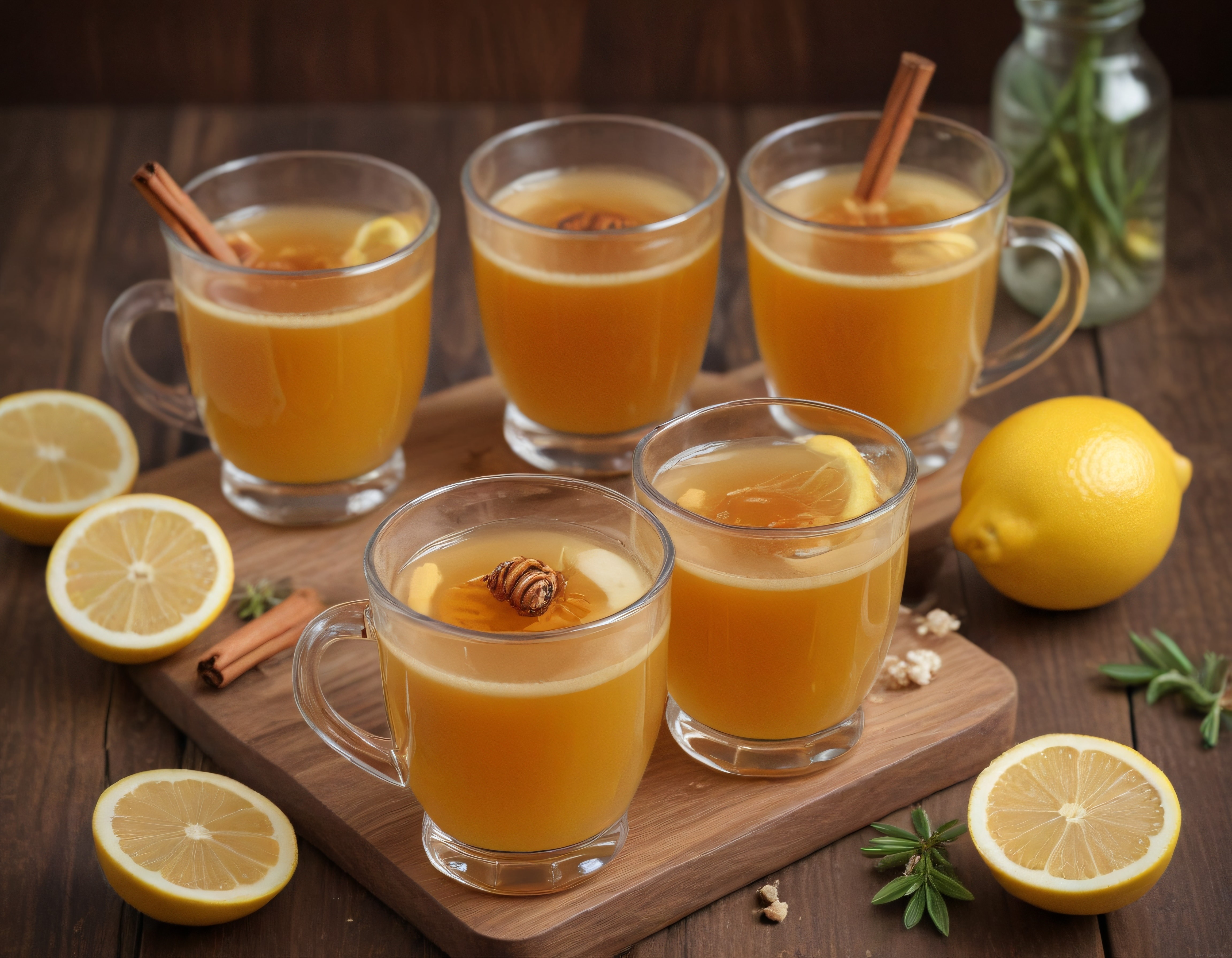 soğuk kış akşamları için tarçınlı limonlu sıcak içecek sunumu soğuk kış akşamları için tarçınlı limonlu sıcak içecek sunumu