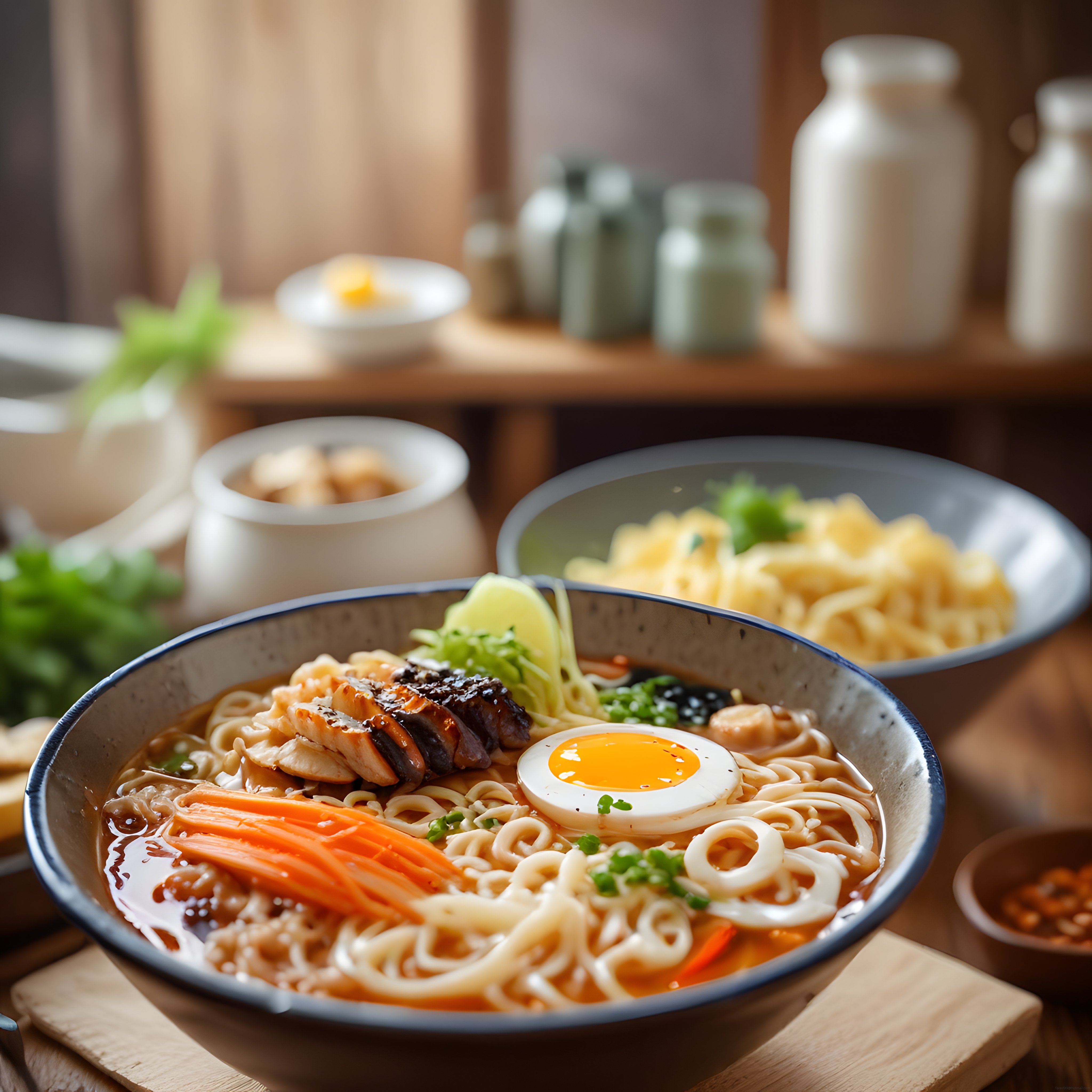 Sonbahar Akşamlarına Yakışan Sıcacık ve Besleyici Ev Yapımı Ramen Kasesi
