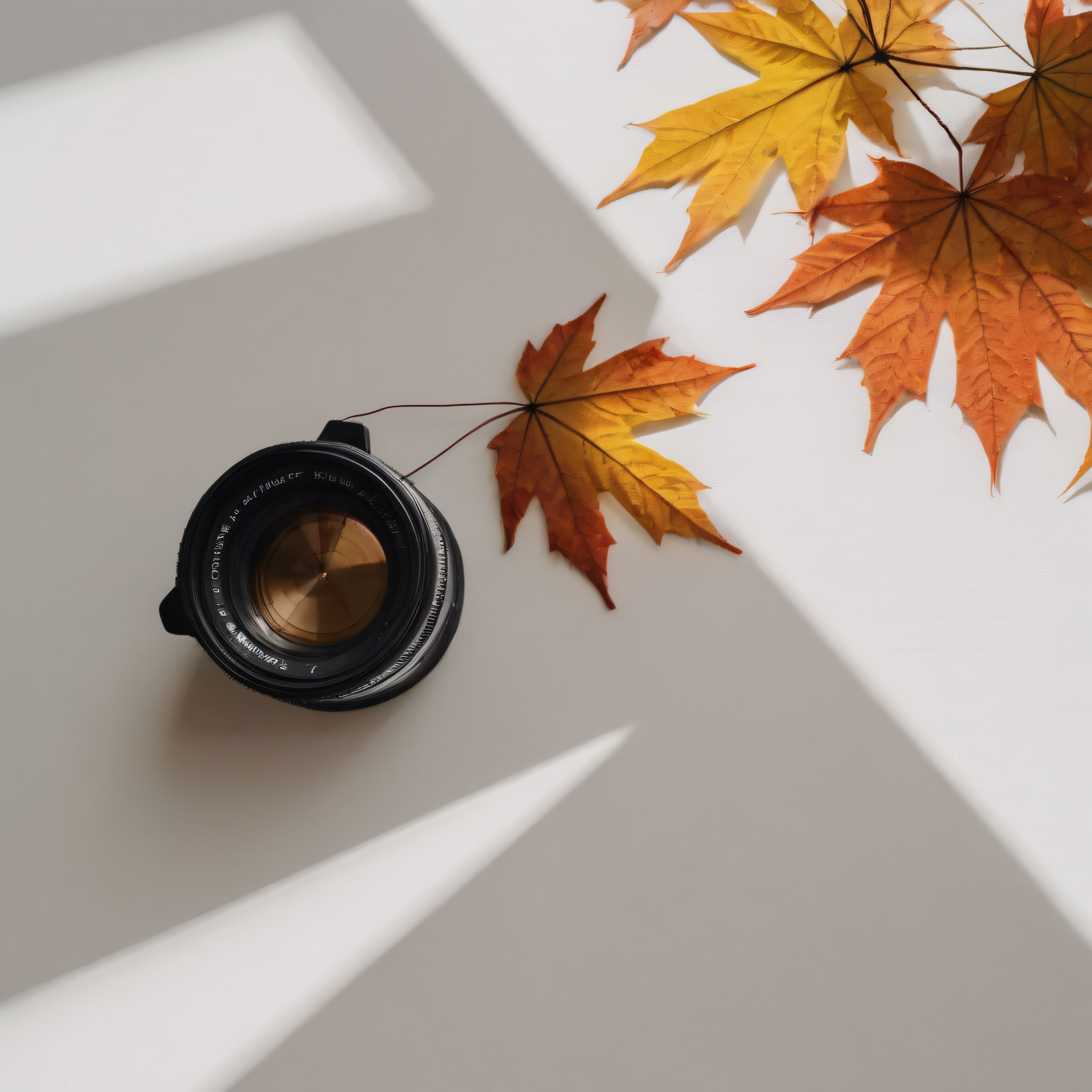 Sonbahar Yaprakları ve Objektif: Işık Gölgesinde Minimalist Fotoğrafçılık