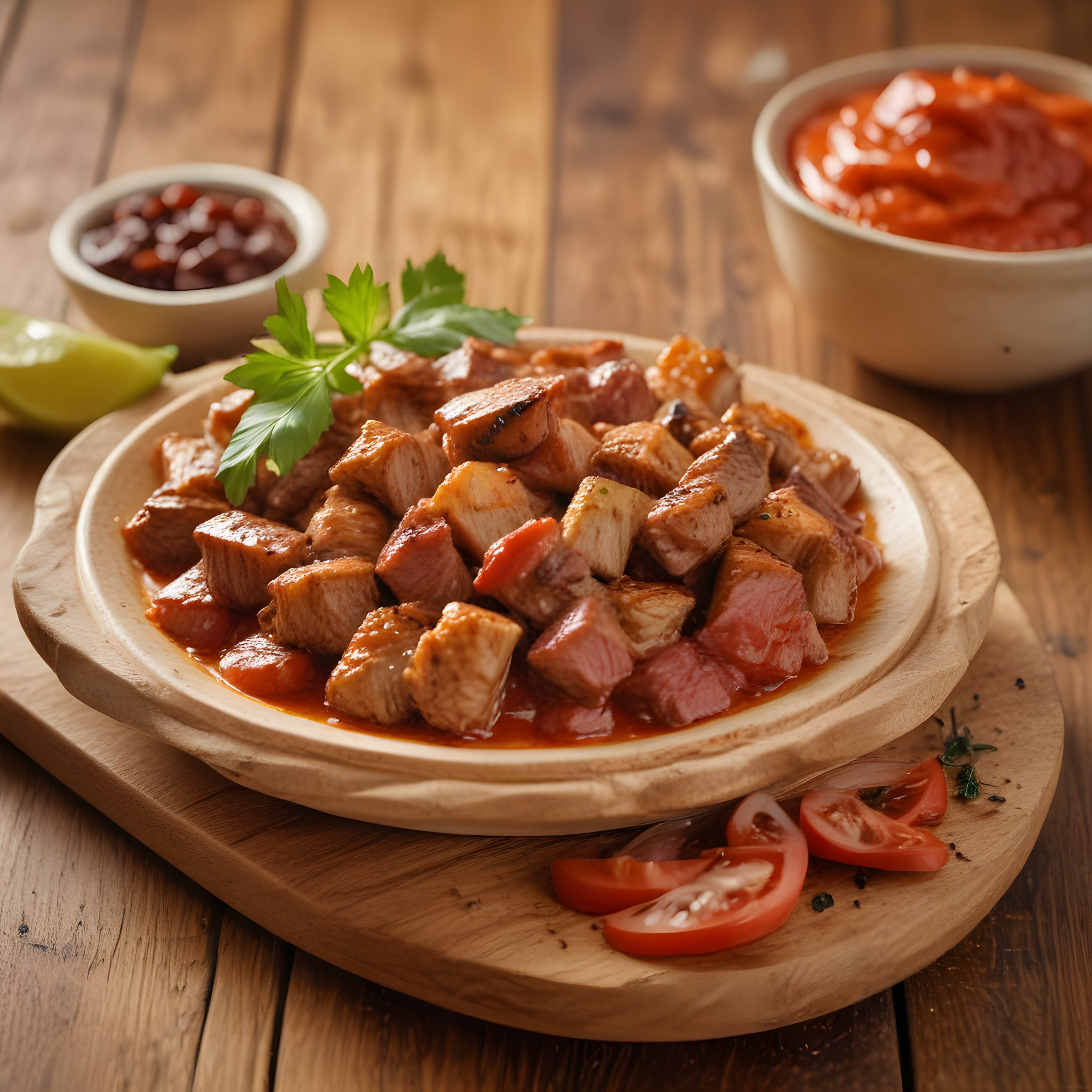 Soslu Et Kavurması Tarifi: Nefis Dana Kavurma ve Domates Soslu Sunum