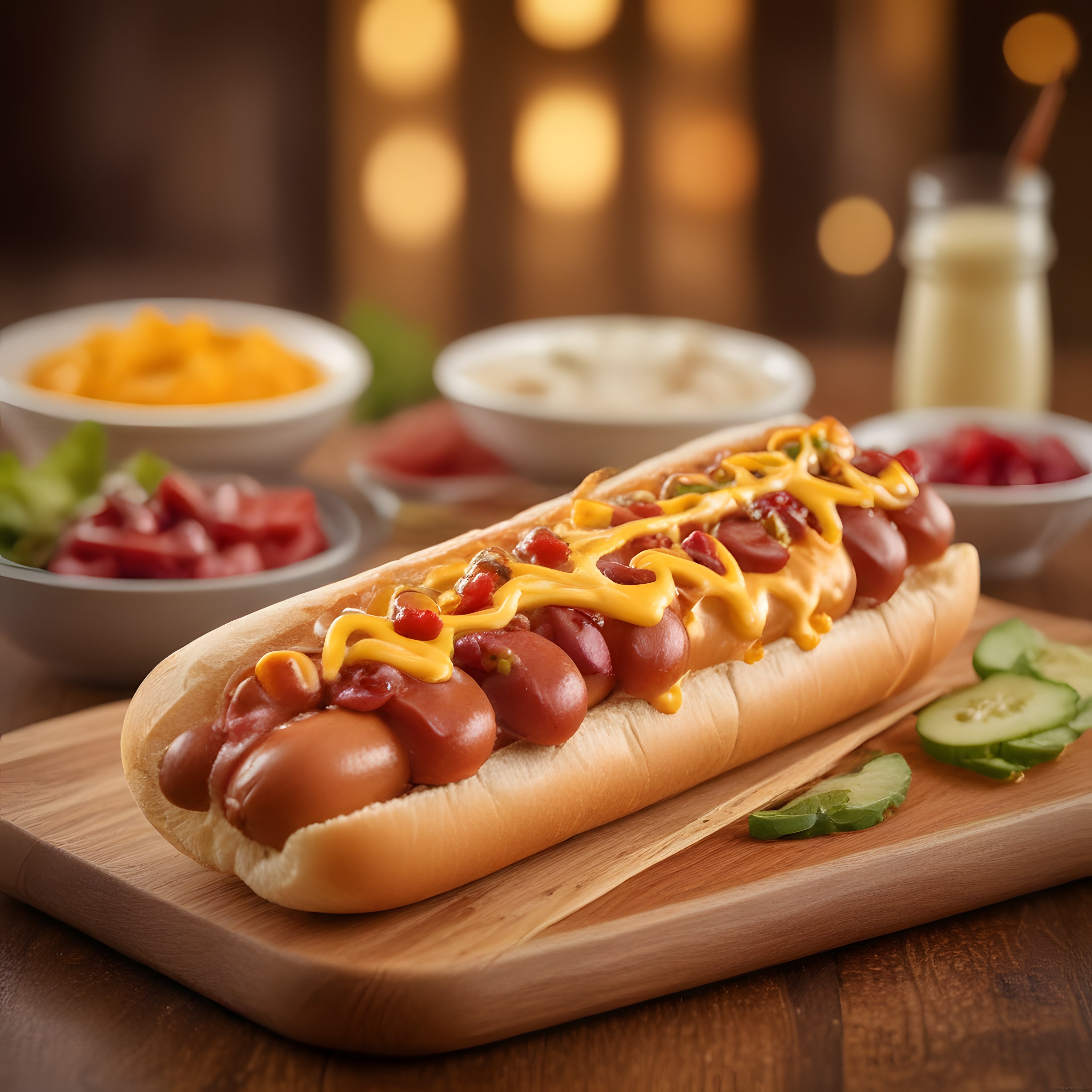 Soslu ve Cheddar Peynirli Sosisli Sandviç ile Efsane Sokak Lezzeti