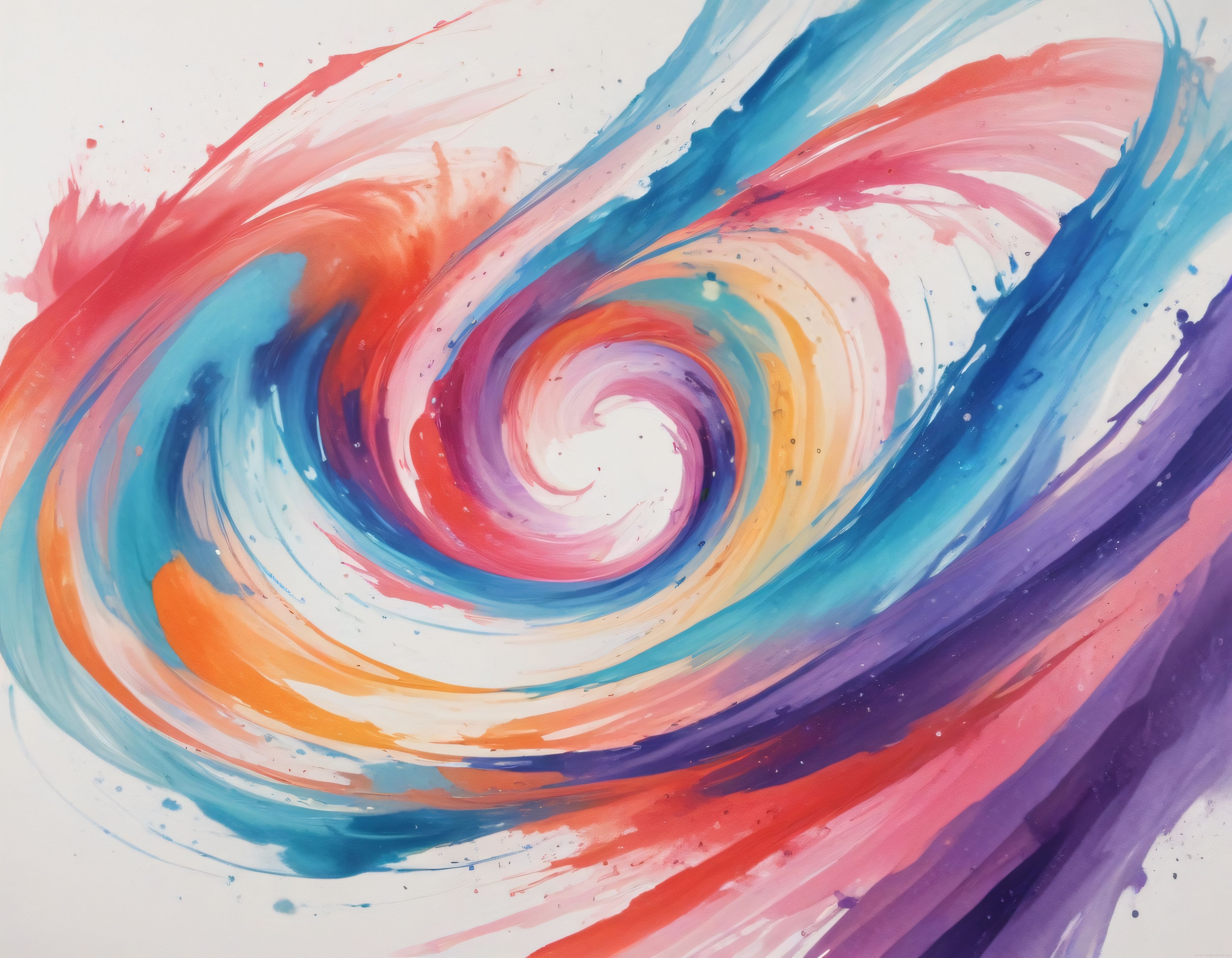 soyut rengarenk spiral boya dokularıyla sanatsal arka plan tasarımı