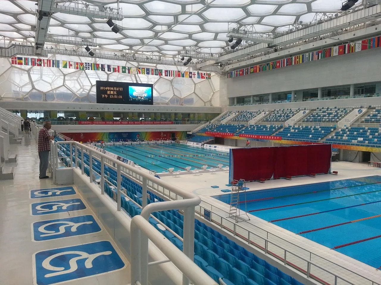 Su küpü olimpik yüzme havuzu - turistik mekan
