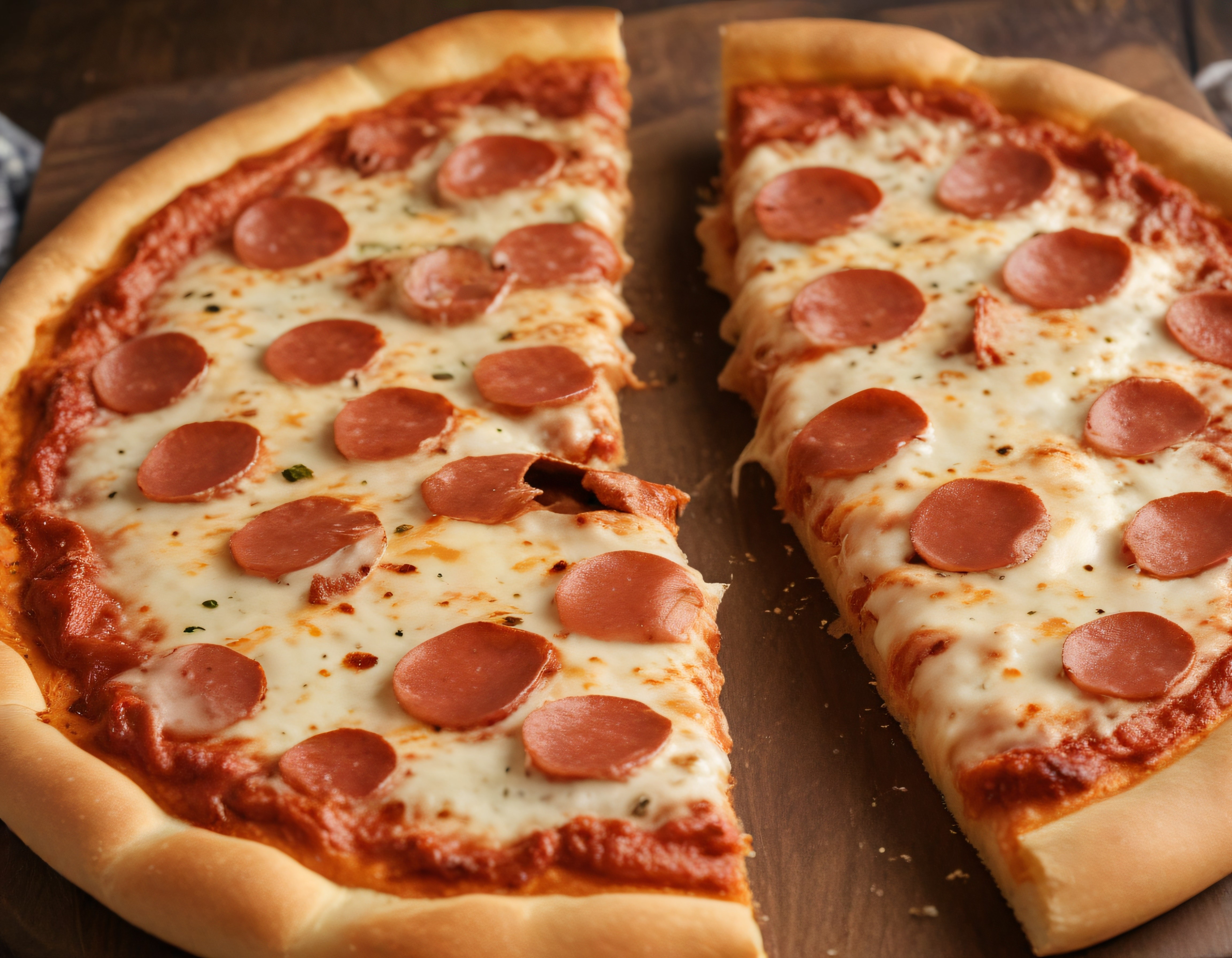 Sucuklu Pizza: Fırından Yeni Çıkmış Ev Yapımı İtalyan Lezzeti