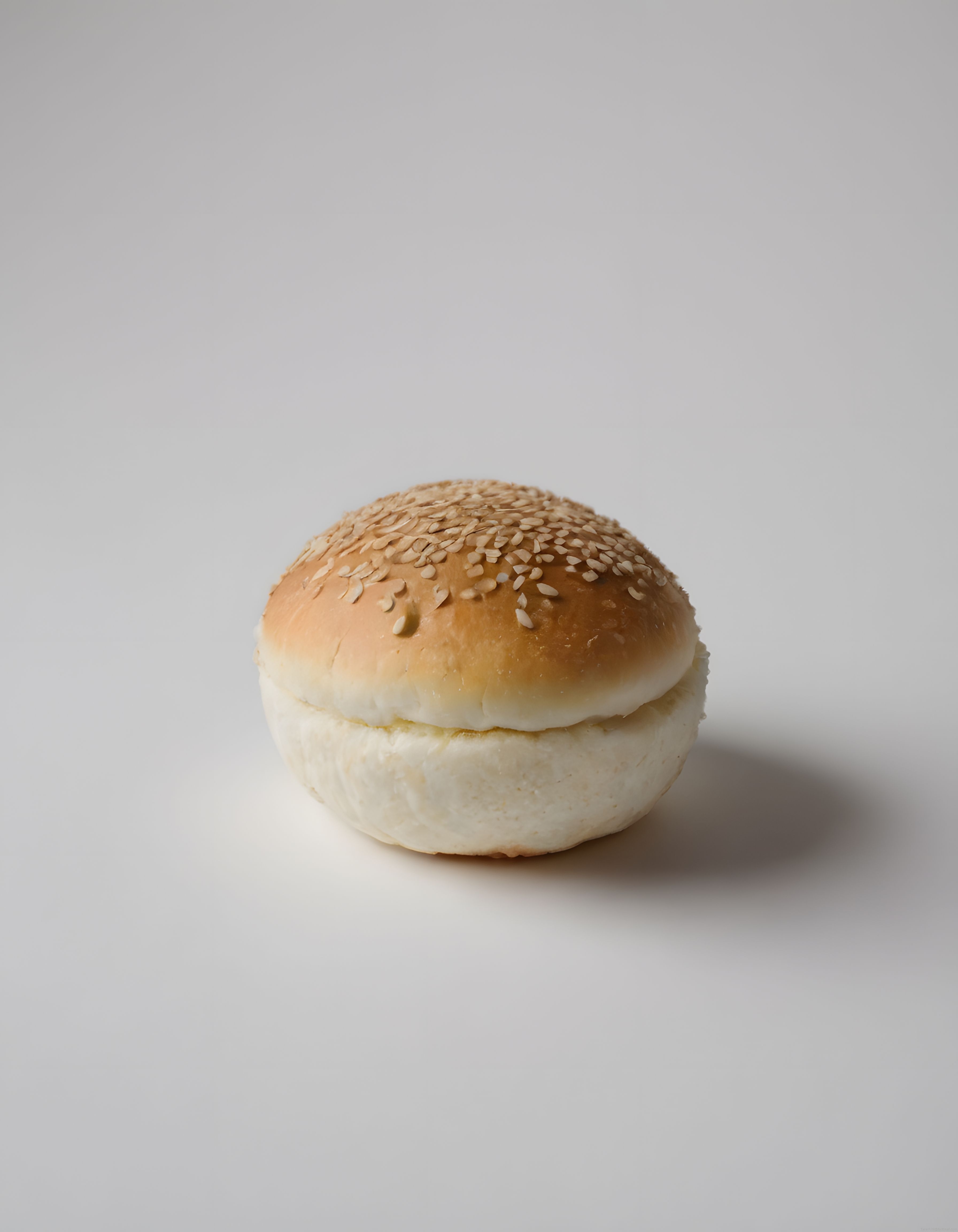 Susamlı Hamburger Ekmeği: Yumuşak Kabarık Dokusu ve Altın Sarısı Rengiyle