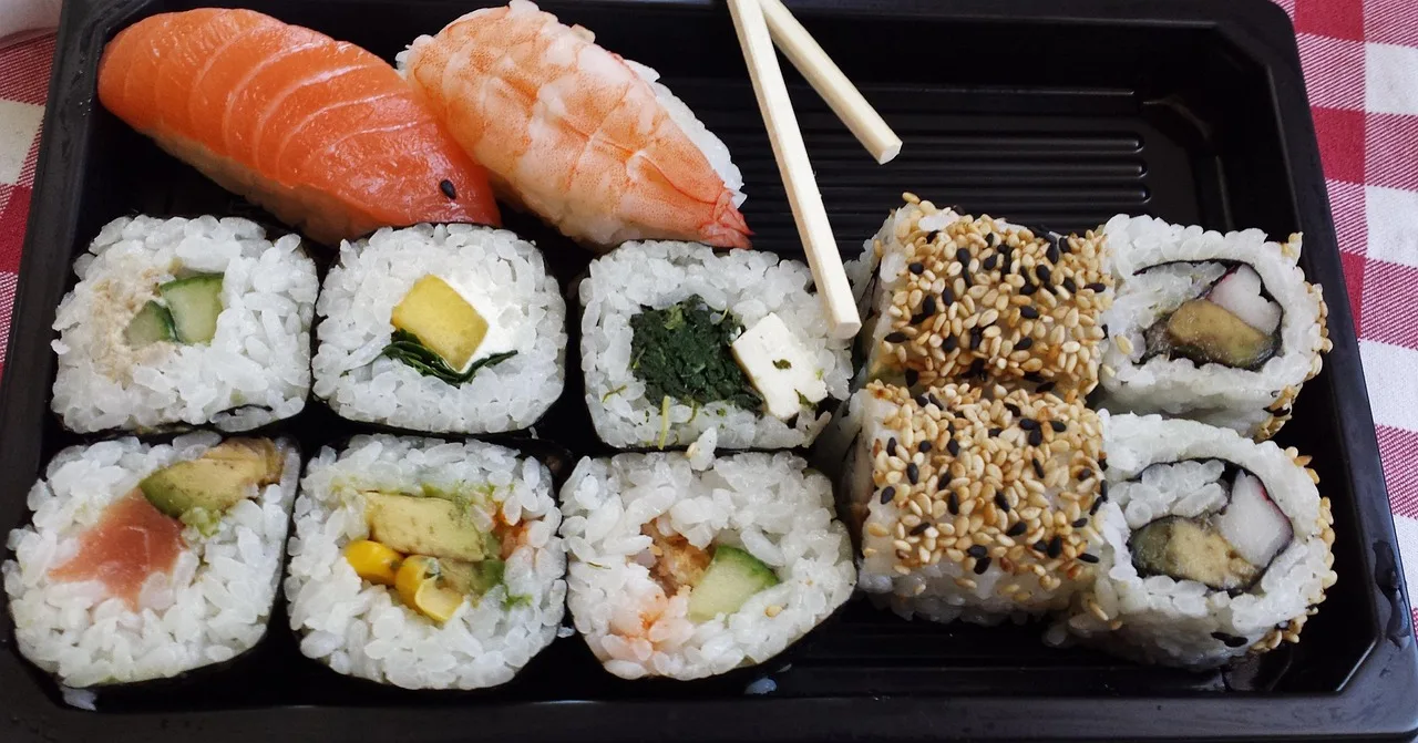 Sushi kutusu - Asya mutfağından taze lezzet