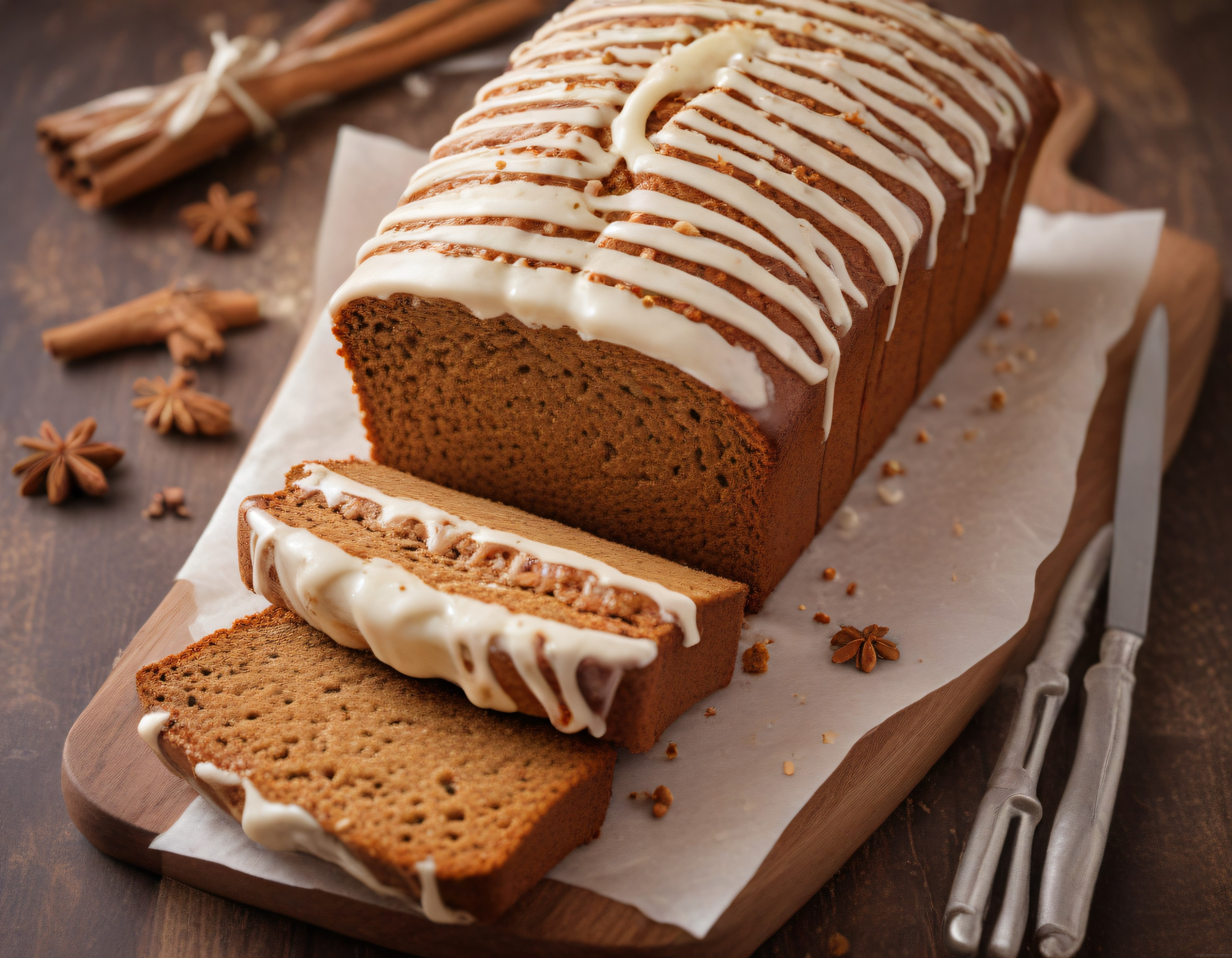 Tarçınlı ve Glazürlü Muzlu Ekmek: Sıcacık ve Yumuşacık Ev Tatlısı