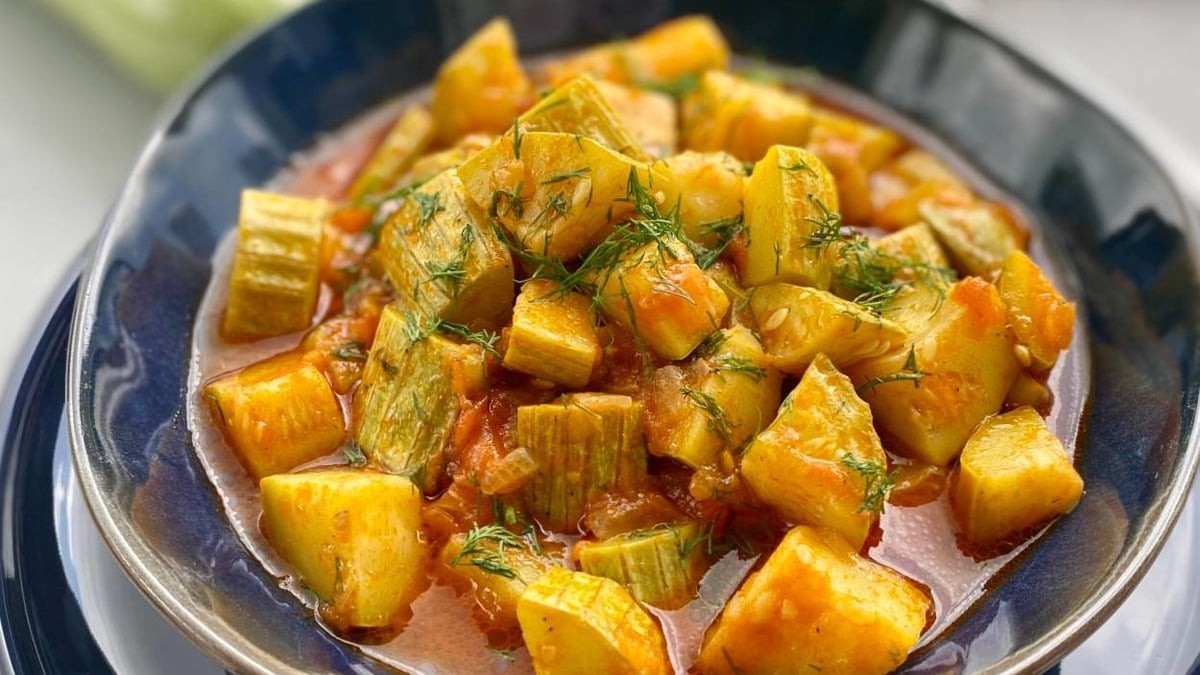 Bal Kabağı Yahnisi (Kıbrıs Usulü Yeşil Kabak)
