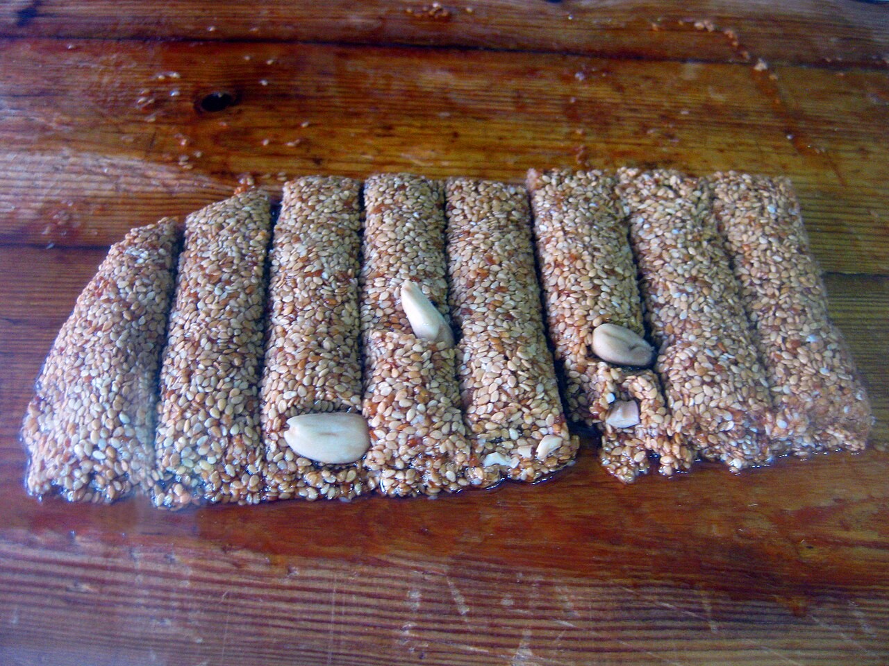 Pastelli (Harnup Pekmezli Susamlı Şekerleme)