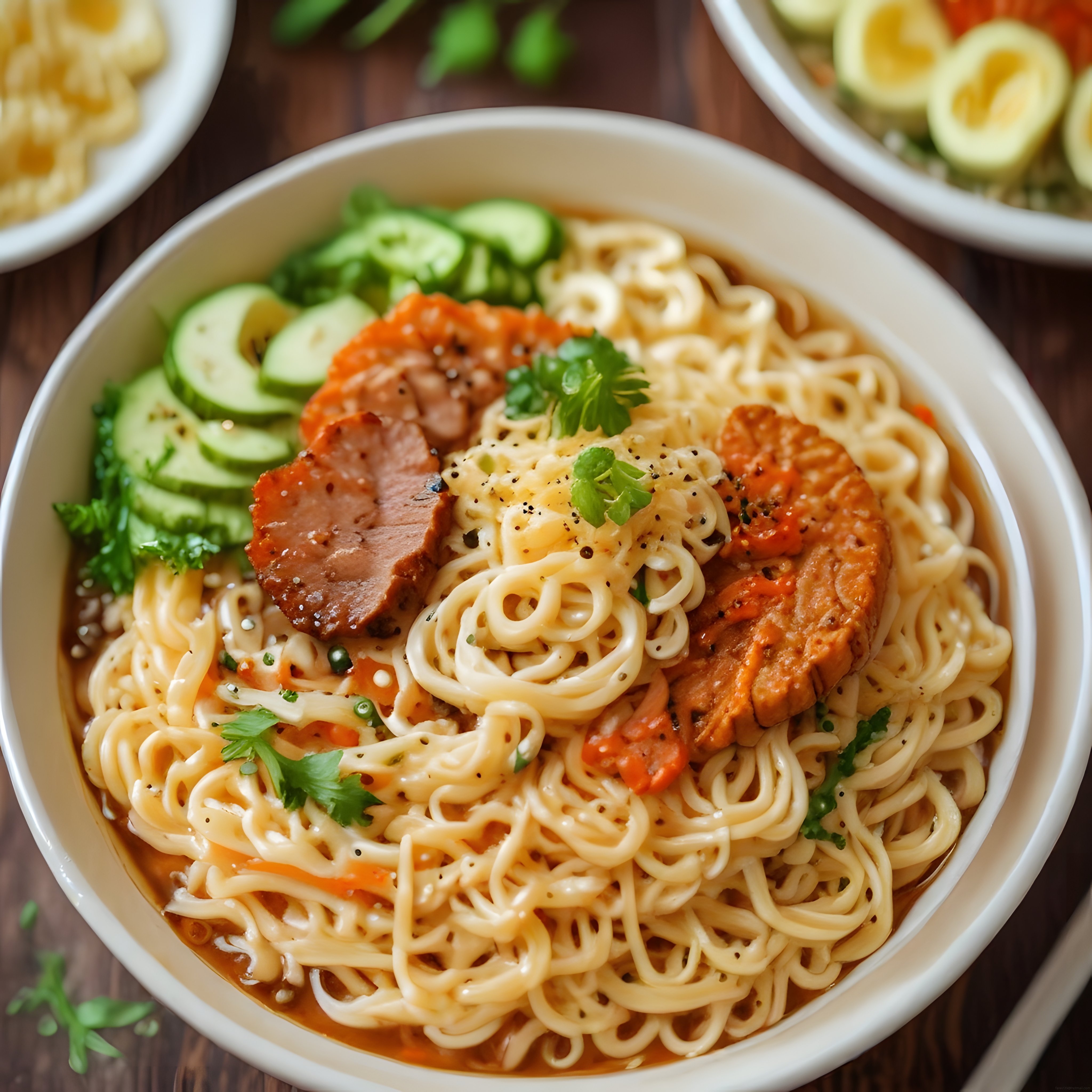 Tatlı acılı soslu etli noodle kasesi: Asya mutfağından konfor yemeği