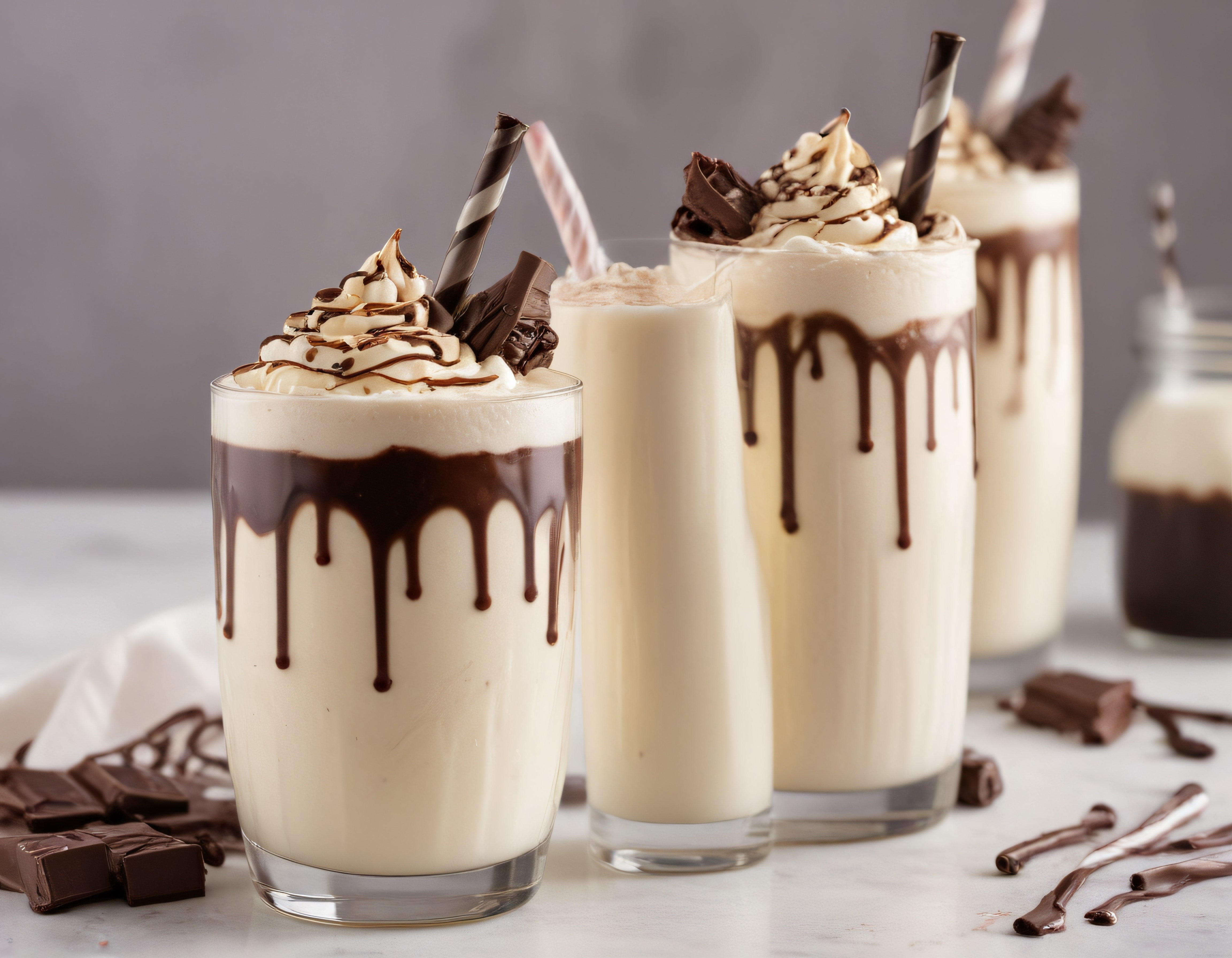 Tatlı Krizine Çare: Çikolata Soslu, Krem Şantili ve Sütlü Milkshake Tarifleri