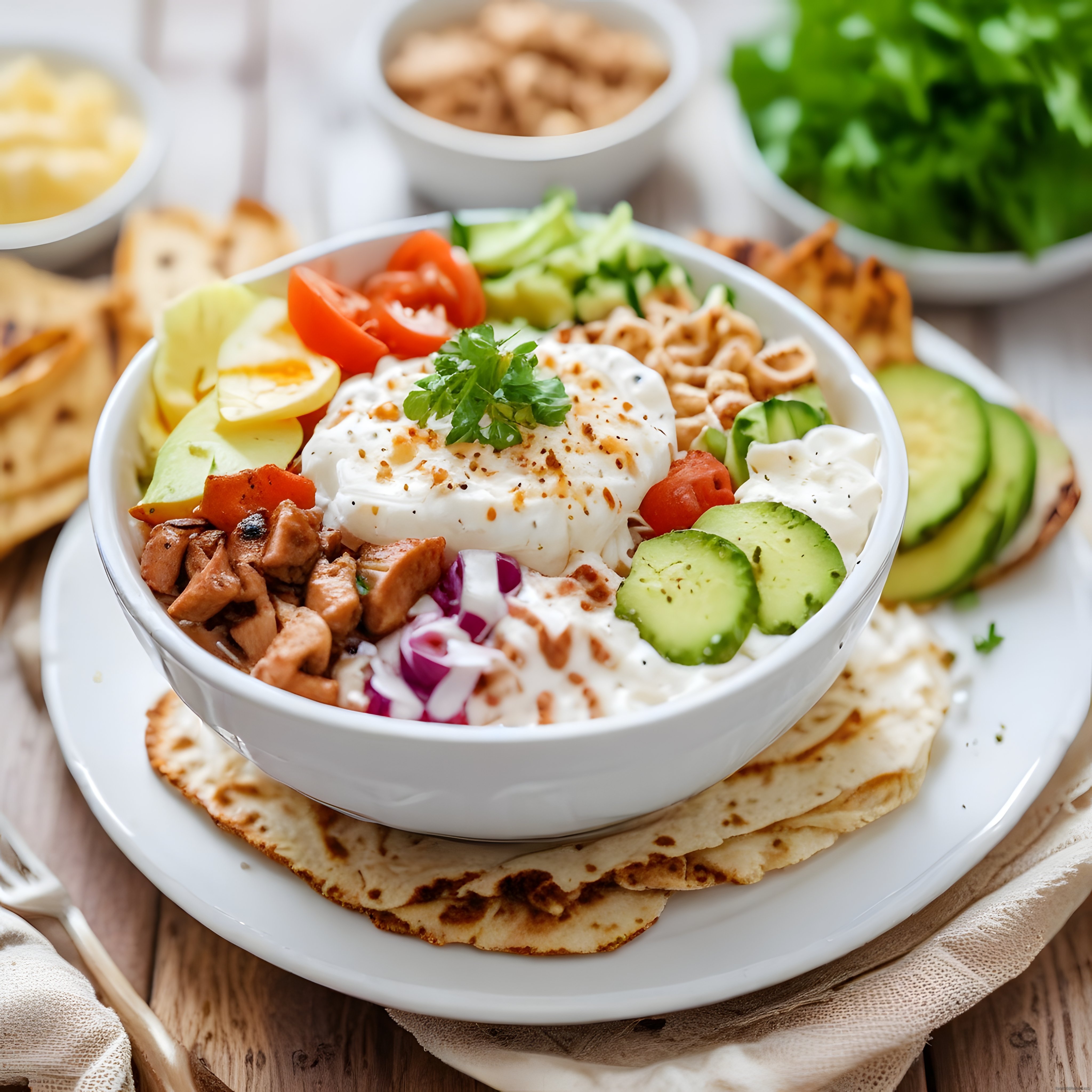 Tavuklu Avokadolu Renkli Buddha Bowl ile Sağlıklı ve Dengeli Beslenme