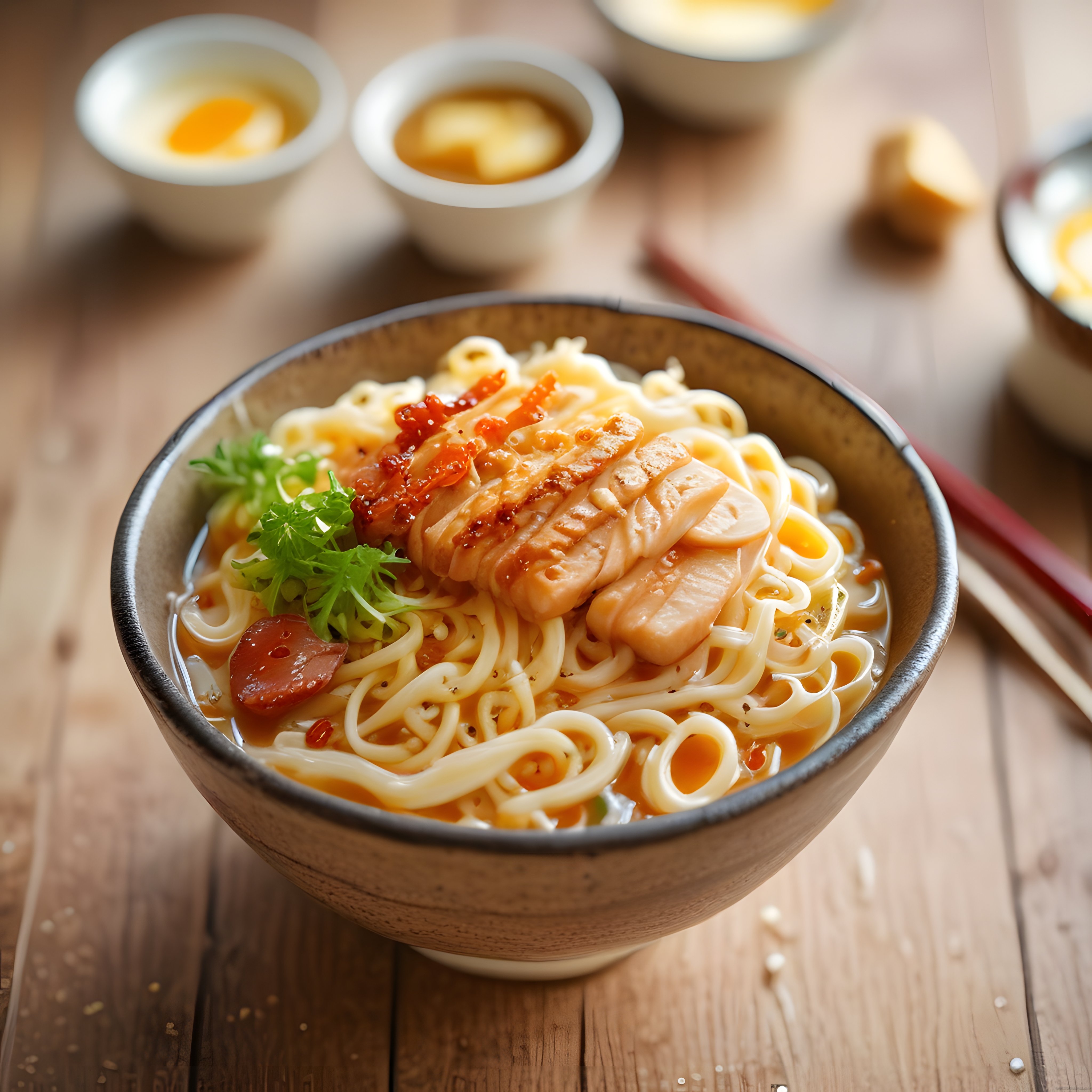 Tavuklu Baharatlı Noodle Kasesi: Asya Mutfağından Sıcacık Ramen