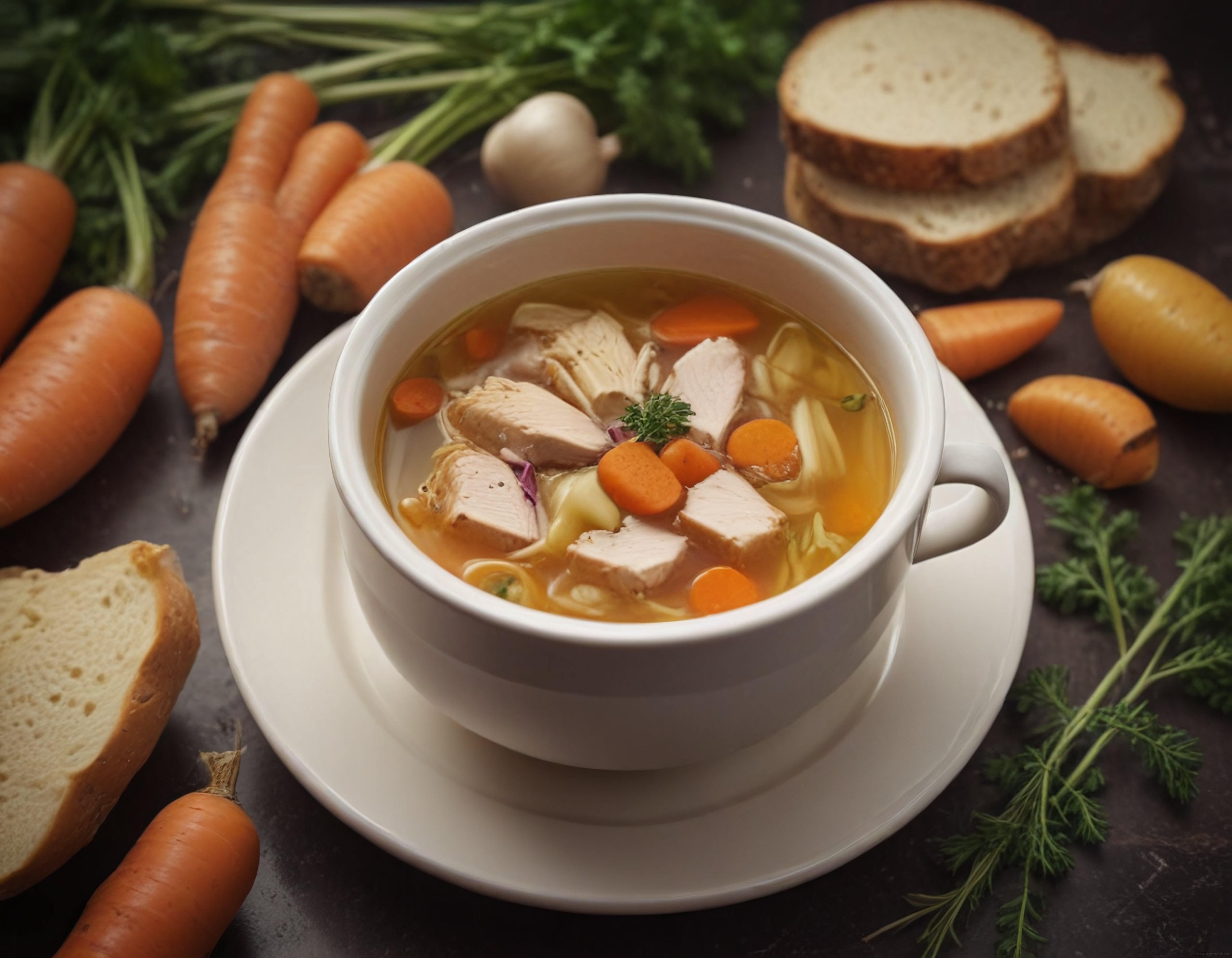 Tavuklu Havuçlu Noodle Çorbası Tarifi: Ev Yapımı Sıcacık ve Besleyici Bir Kase