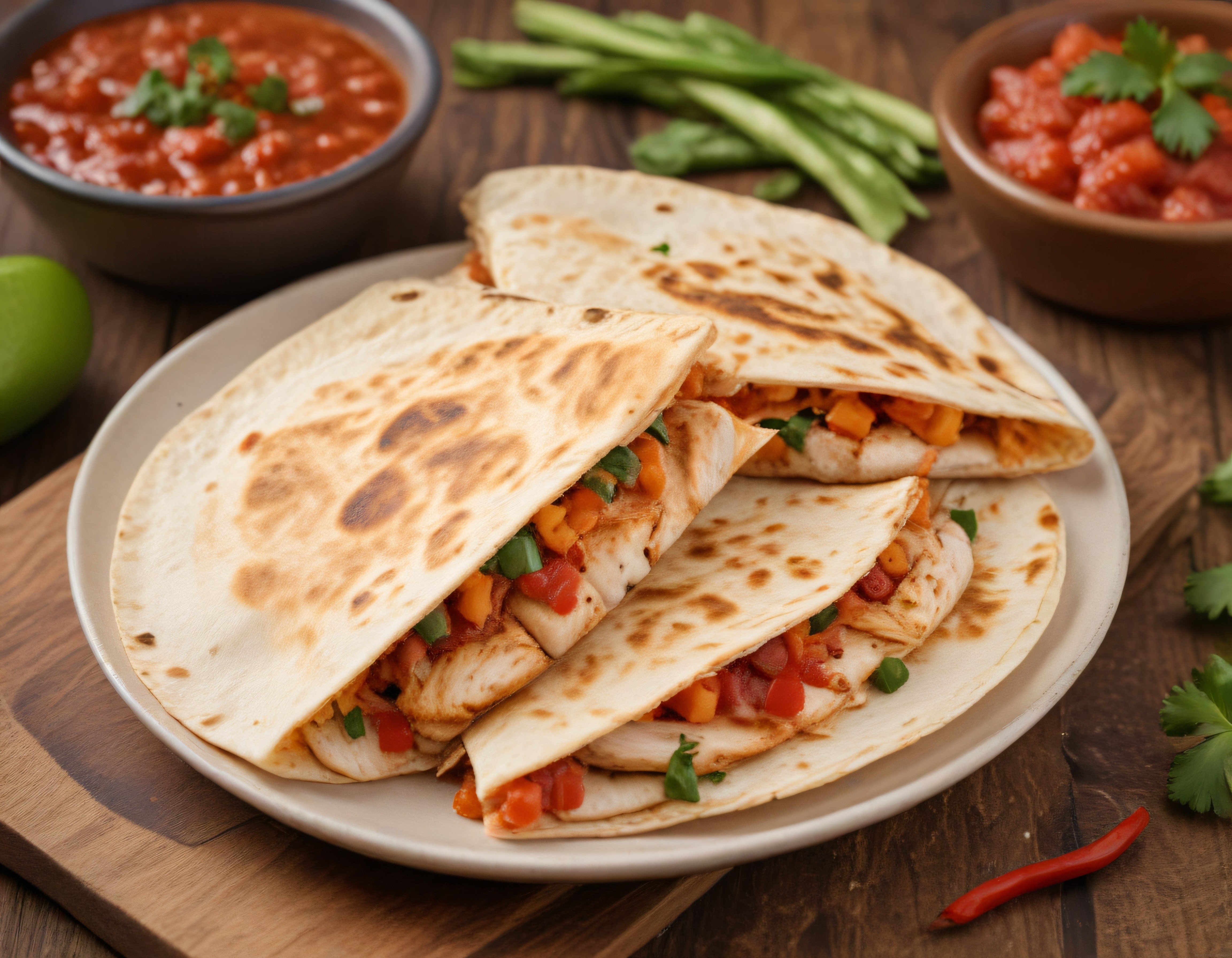 Tavuklu Quesadilla Tarifi ve Meksika Mutfağından Efsane Lezzetler