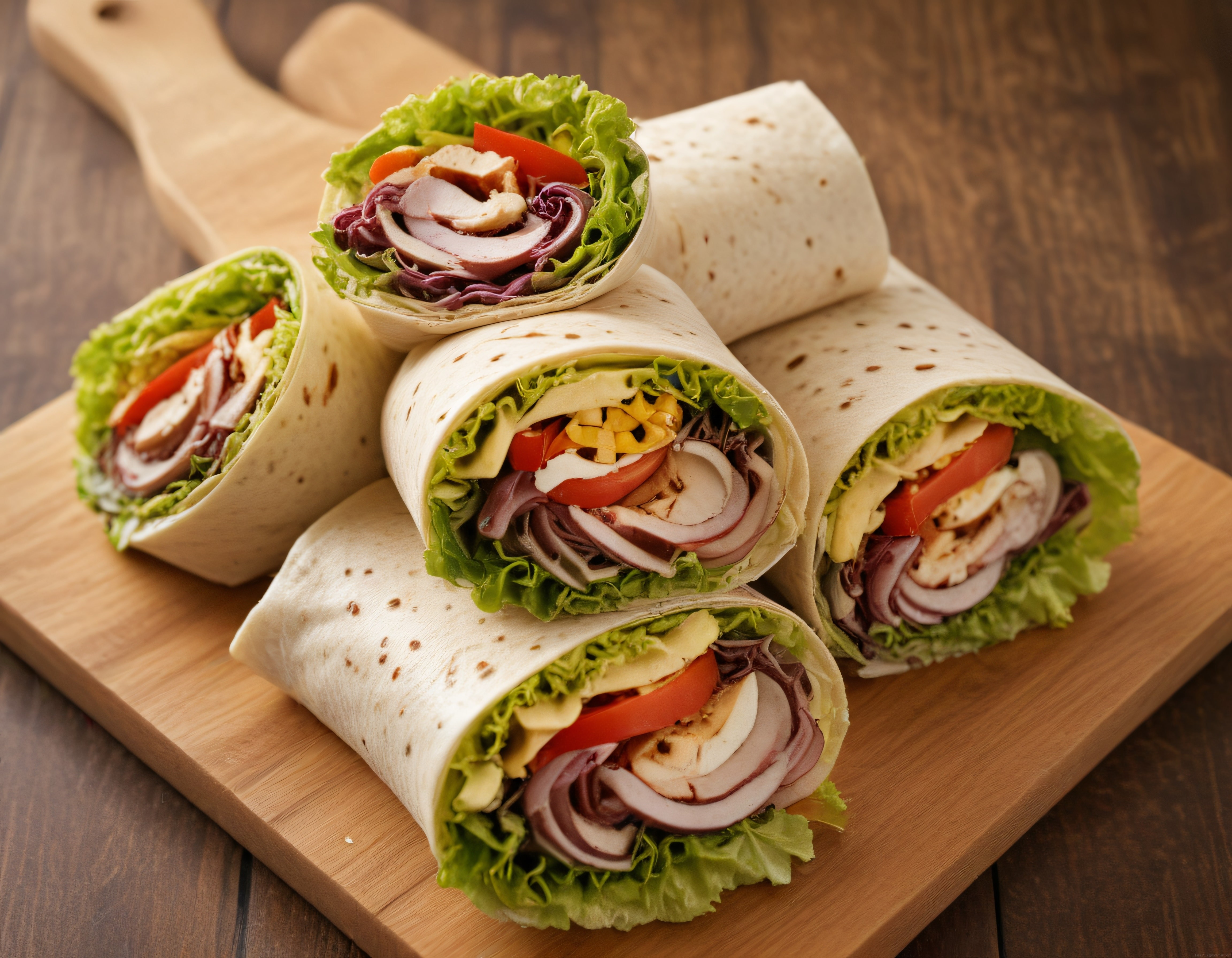Tavuklu Sebzeli Ev Yapımı Wrap Tarifi: Pratik ve Sağlıklı Öğün Fikri
