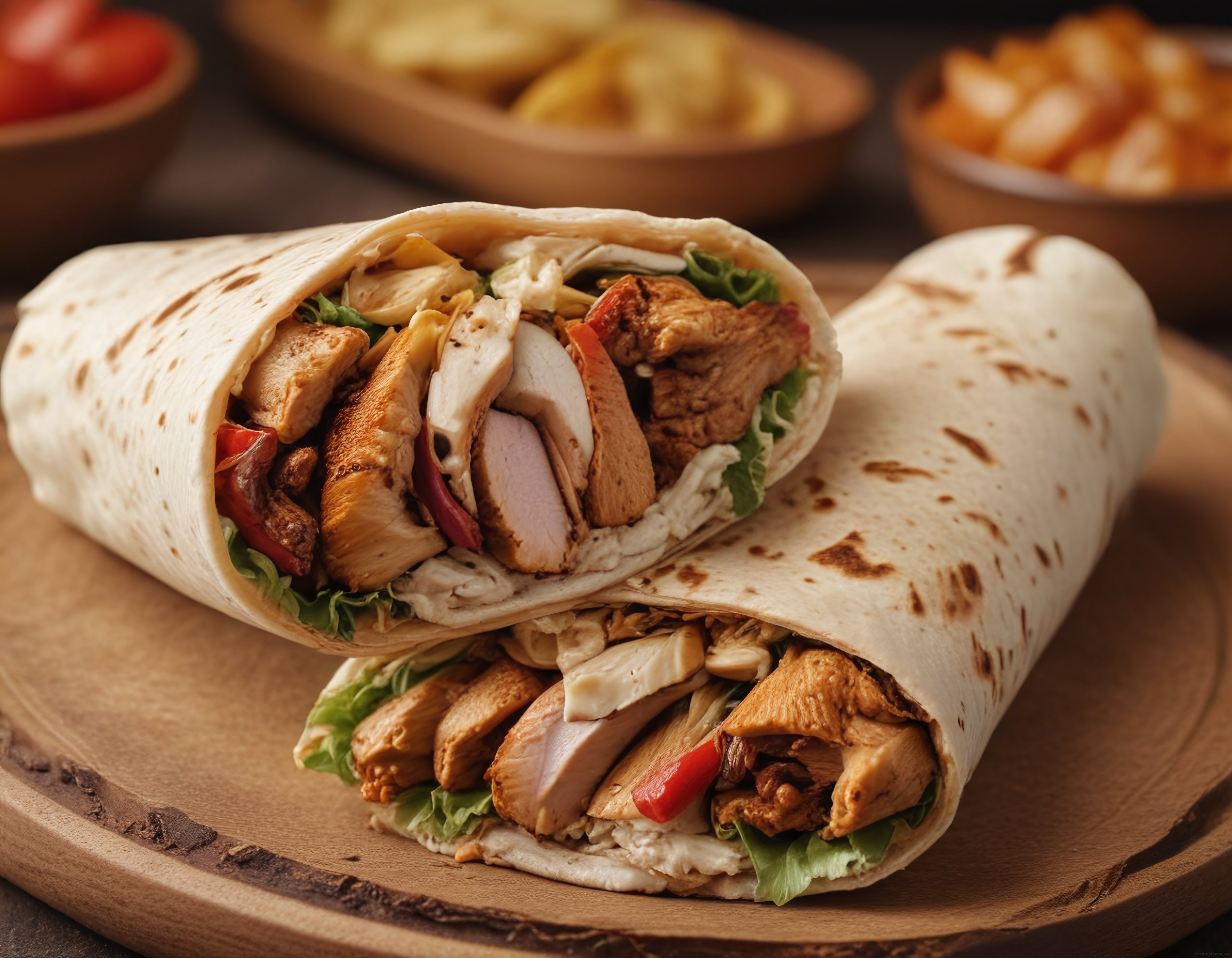 Tavuklu Sebzeli Wrap Tarifi: Ev Yapımı Pratik ve Sağlıklı Öğün