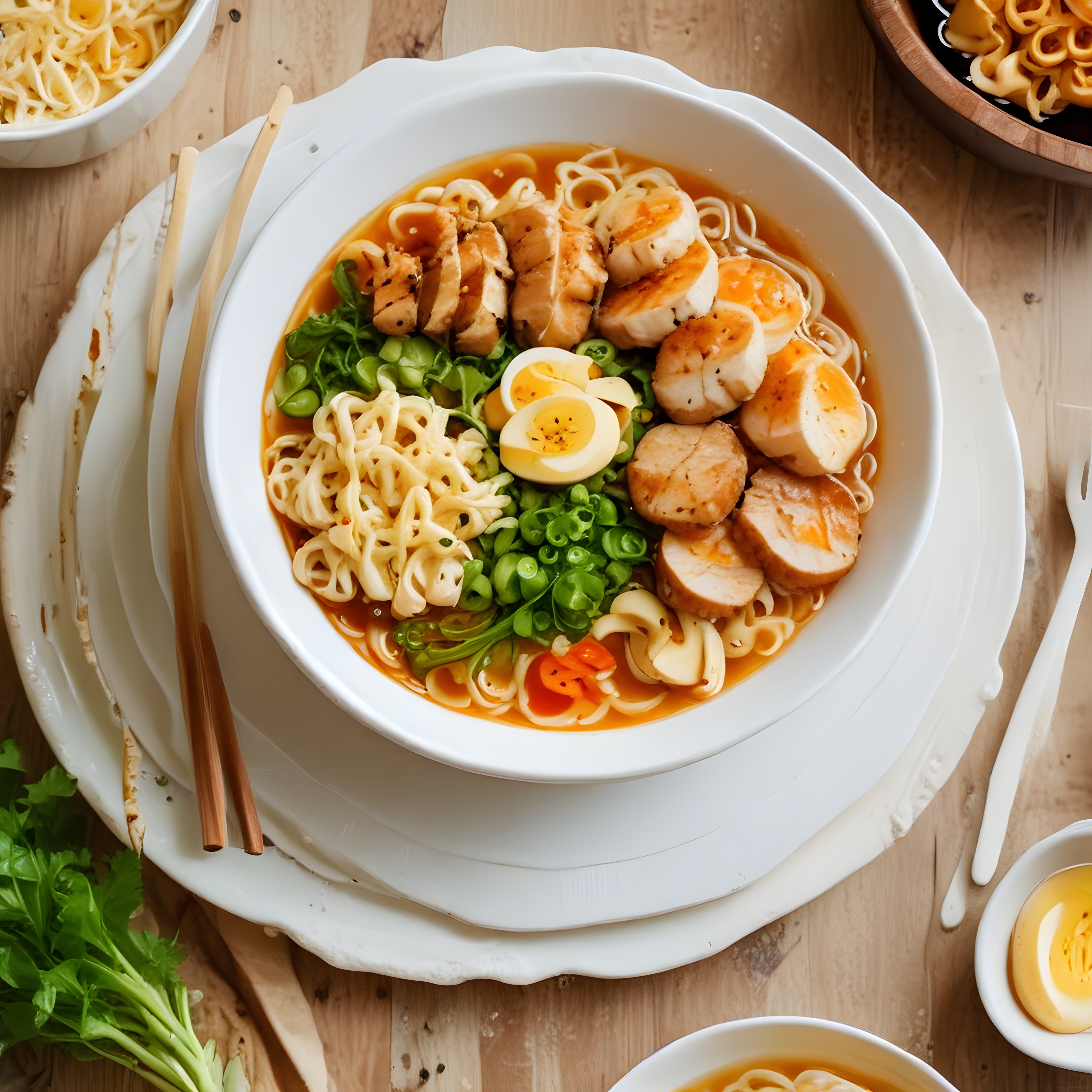 Tavuklu Yumurtalı Ramen Çorbası: Sıcak ve Besleyici Asya Mutfağı Lezzeti