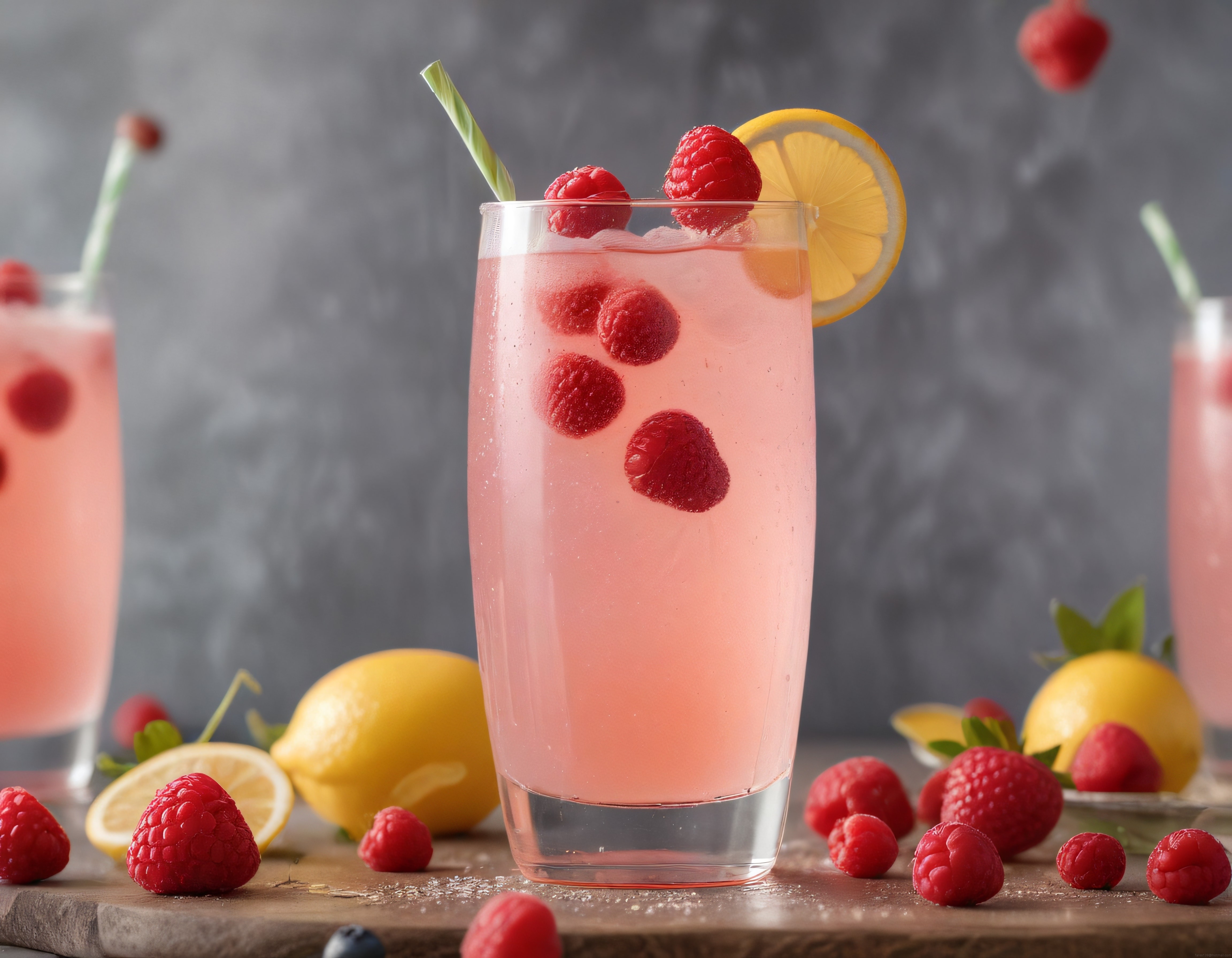 Taze Ahududu ve Limon Suyuyla Hazırlanan Ferahlatıcı Yaz İçeceği
