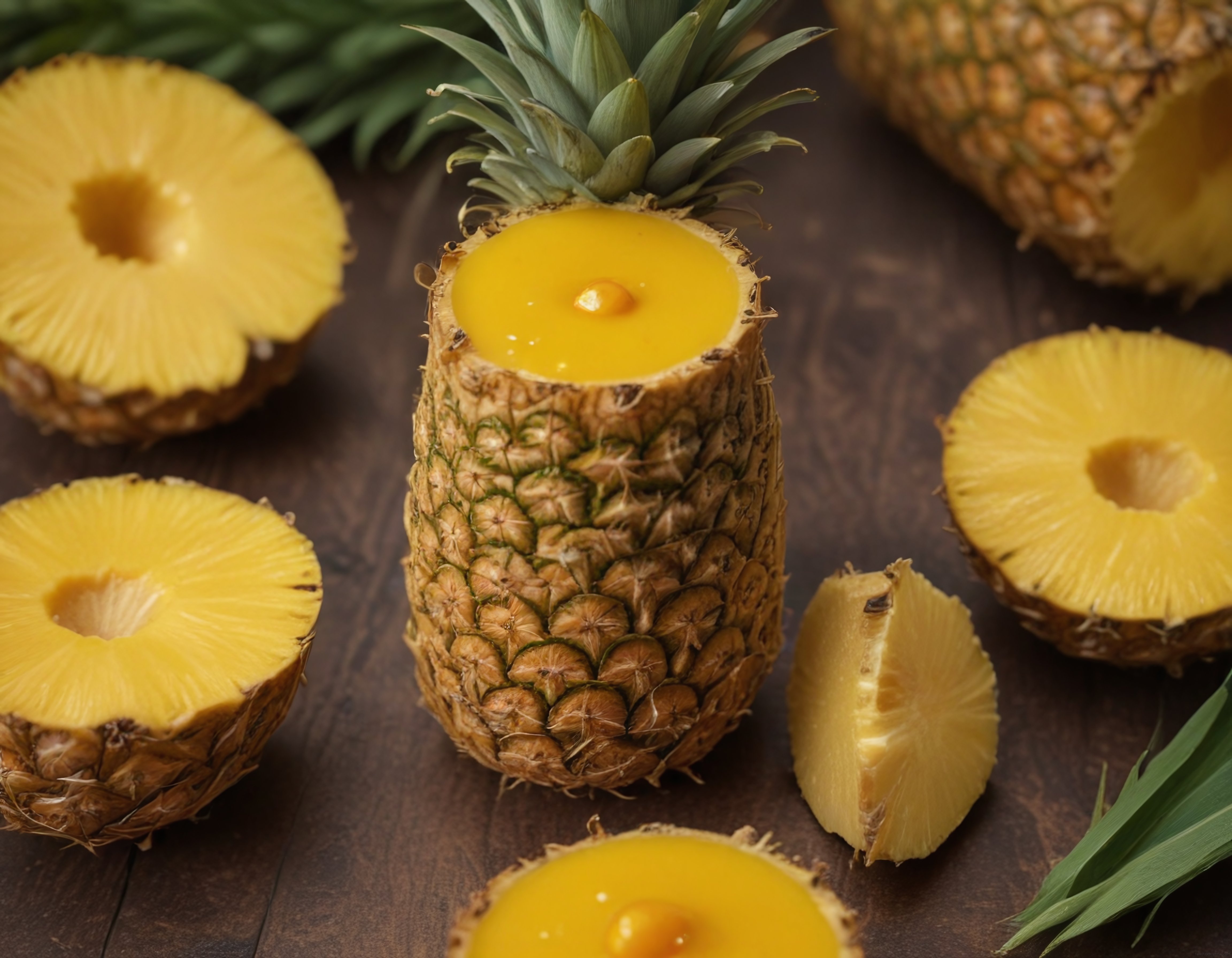 Taze Ananas İle Hazırlanan Egzotik Yaz Kokteyli ve Yaratıcı Sunum Fikirleri