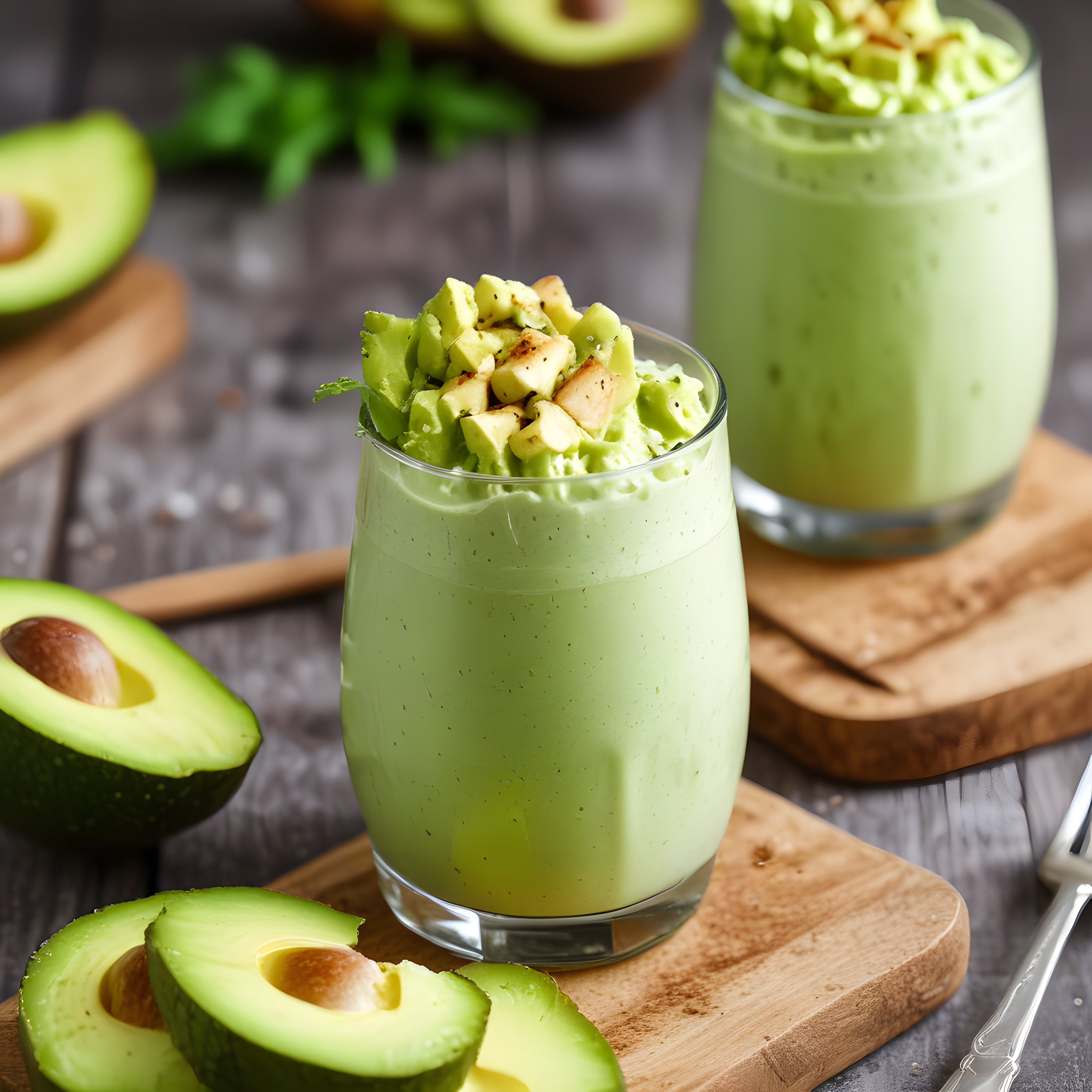 Taze Avokado Smoothie: Kremsi Dokusu ve Doğal Lezzetiyle Sağlıklı İçecek