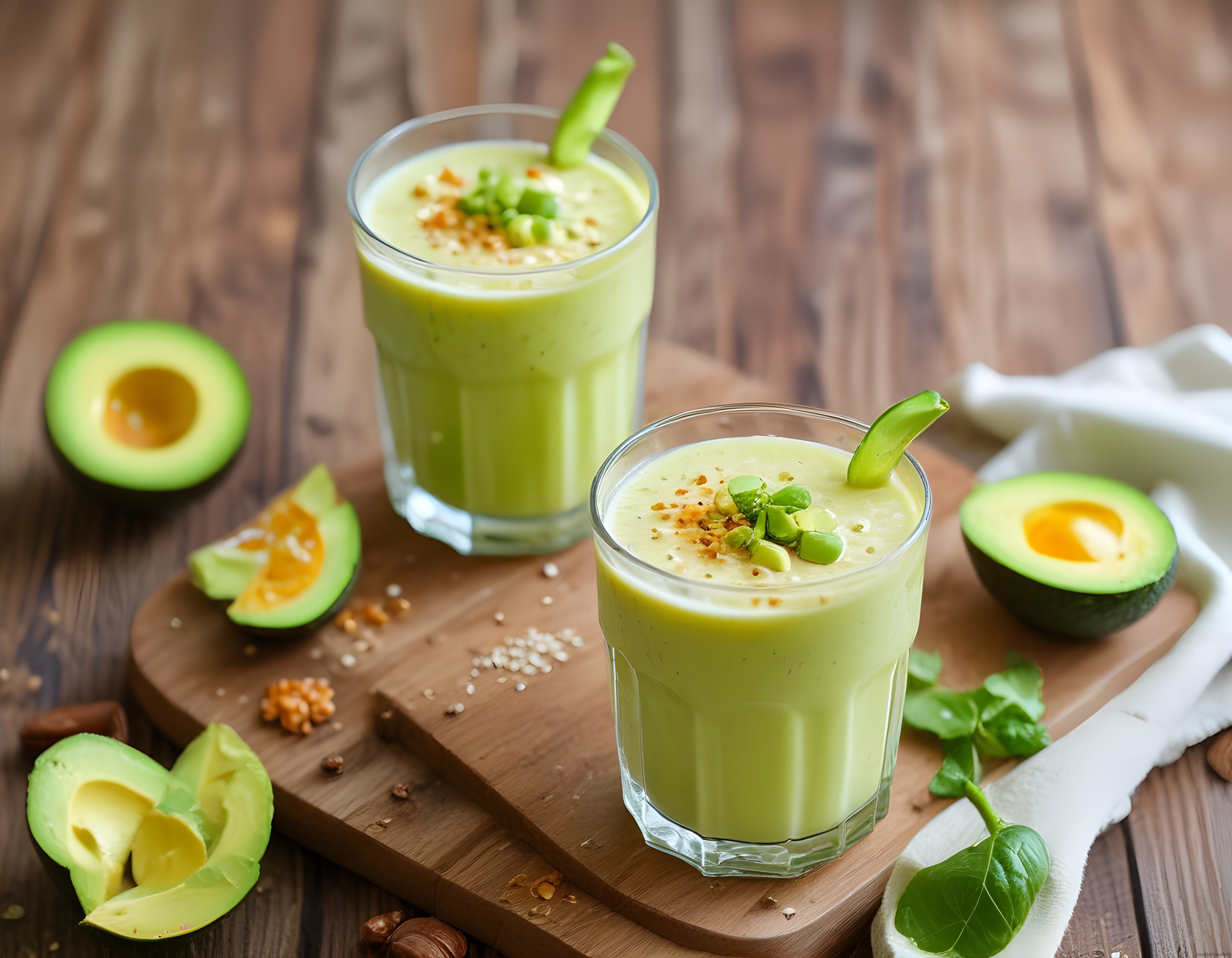 Taze Avokado Smoothie: Sağlıklı Kahvaltı ve Detoks İçecek Tarifi