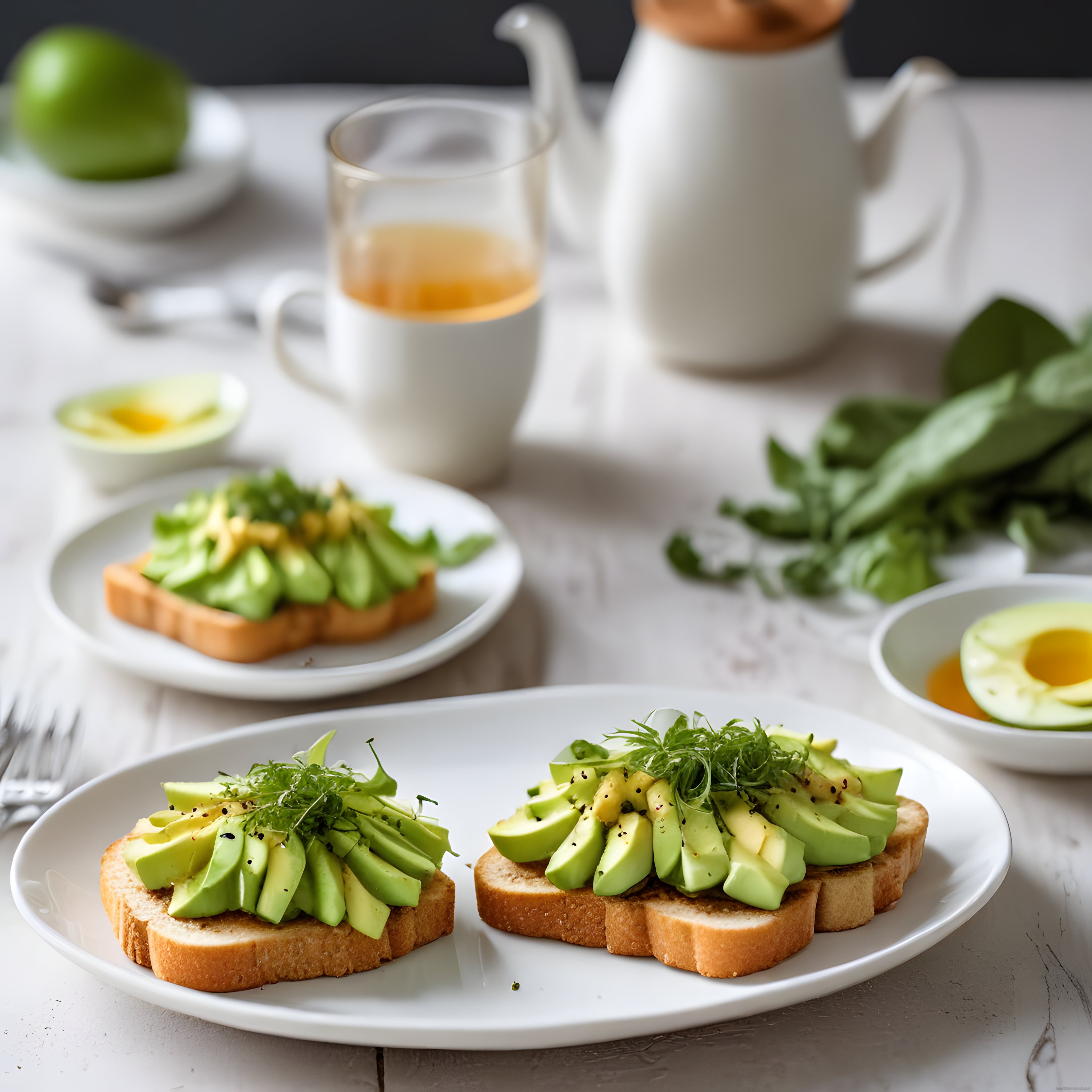 Taze Avokado ve Yeşillikli Tost Tarifi: Sağlıklı ve Lezzetli Kahvaltı Fikri