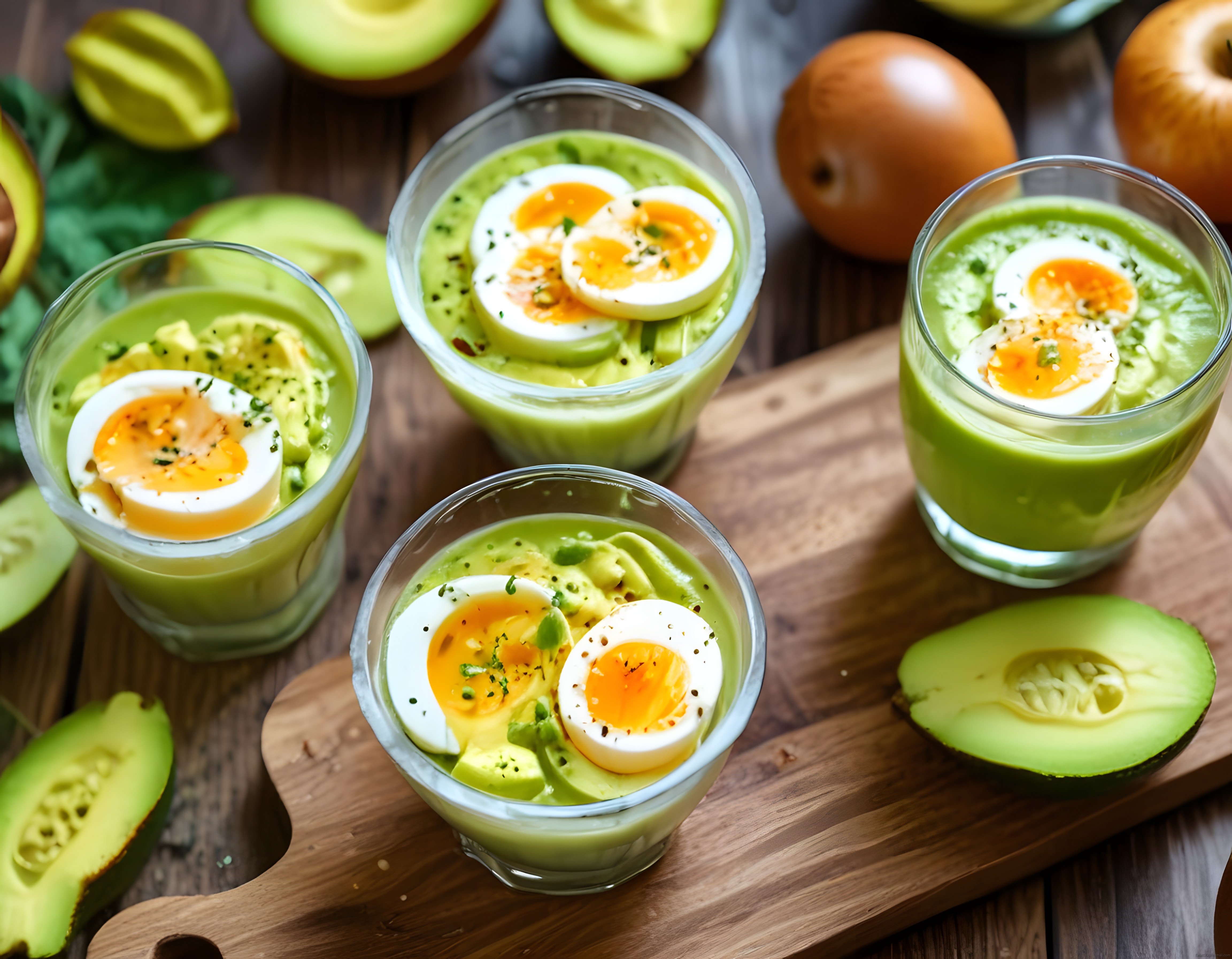 Taze Avokado ve Yumurtalı Sağlıklı Kahvaltı Kasesi: Besleyici ve Lezzetli